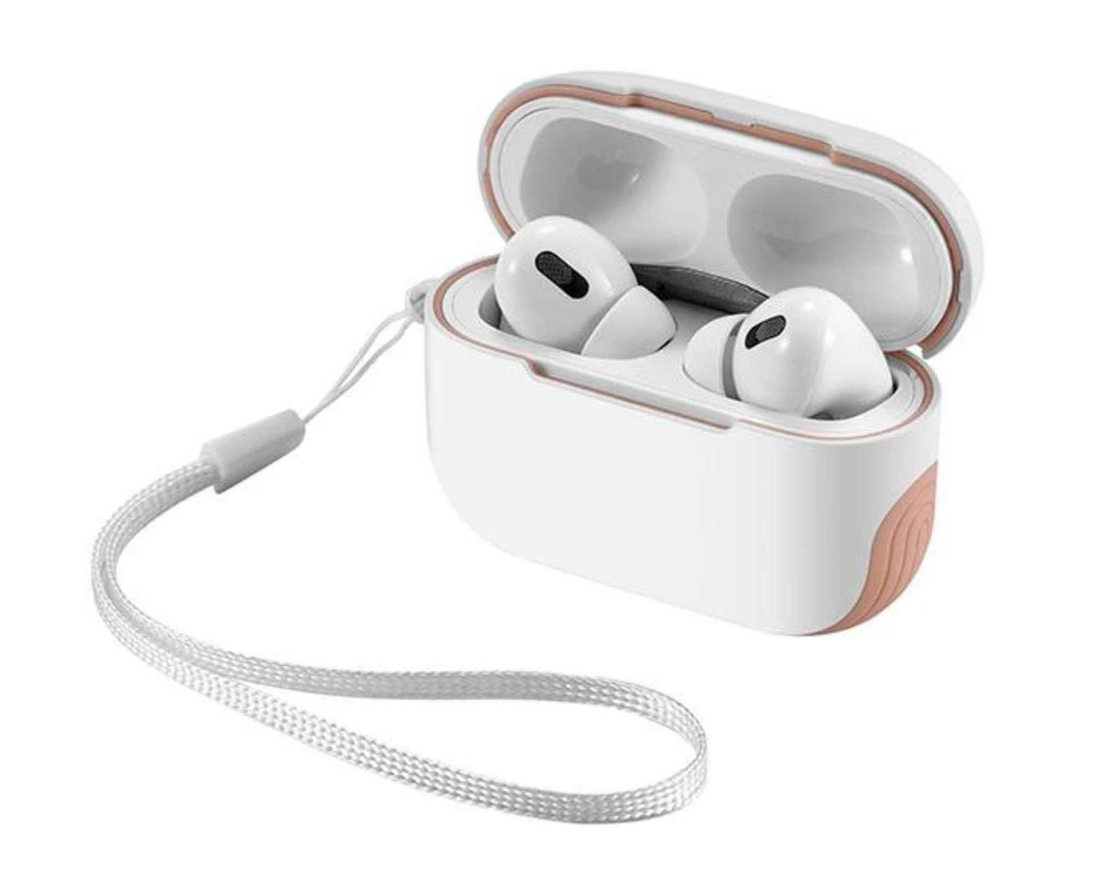 Foto 2 pulgar | Funda para Airpods Wit Hit Blanco