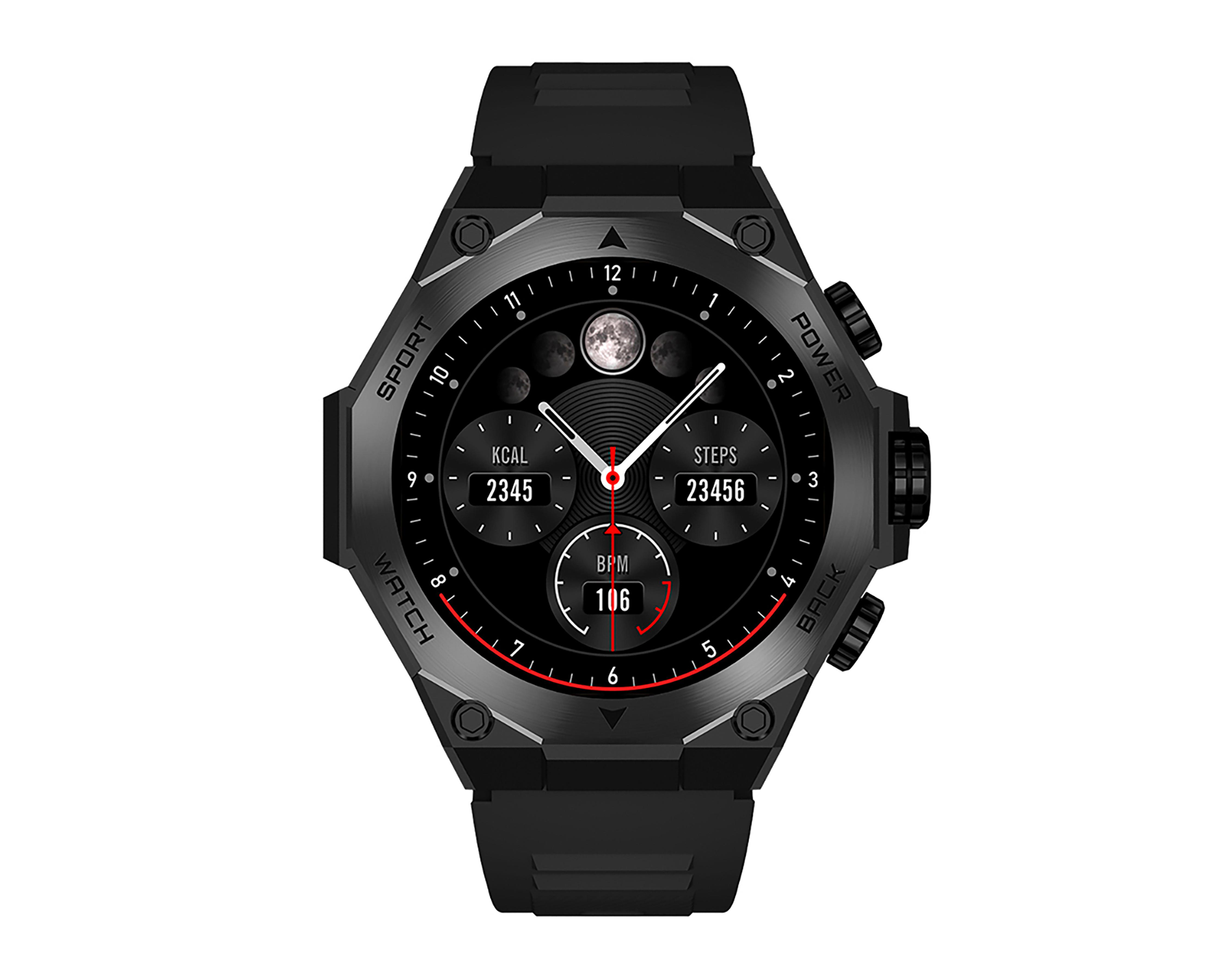 Smartwatch STF Kronos Quantum Negro