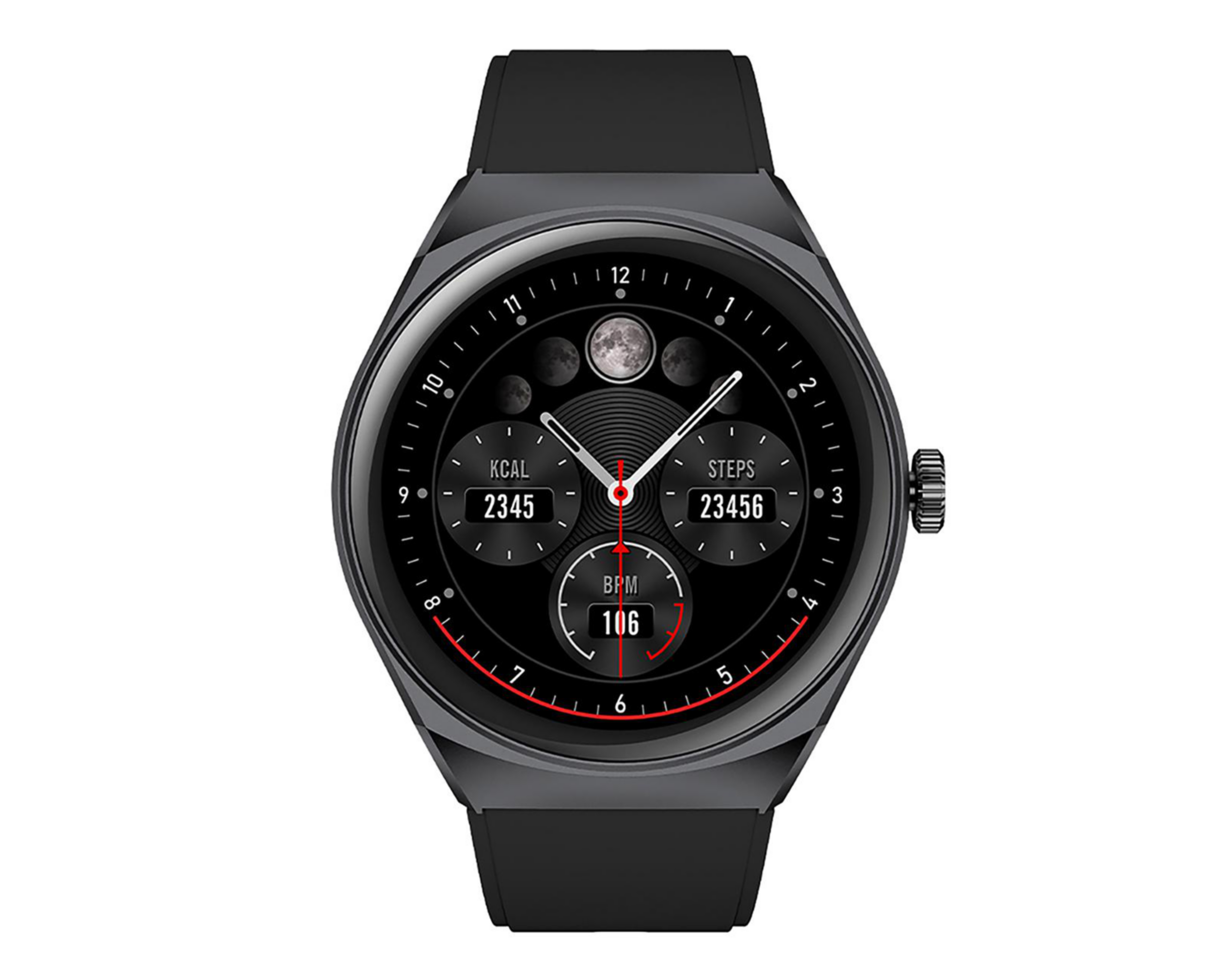 Foto 2 pulgar | Smartwatch STF Kronos Trek Negro