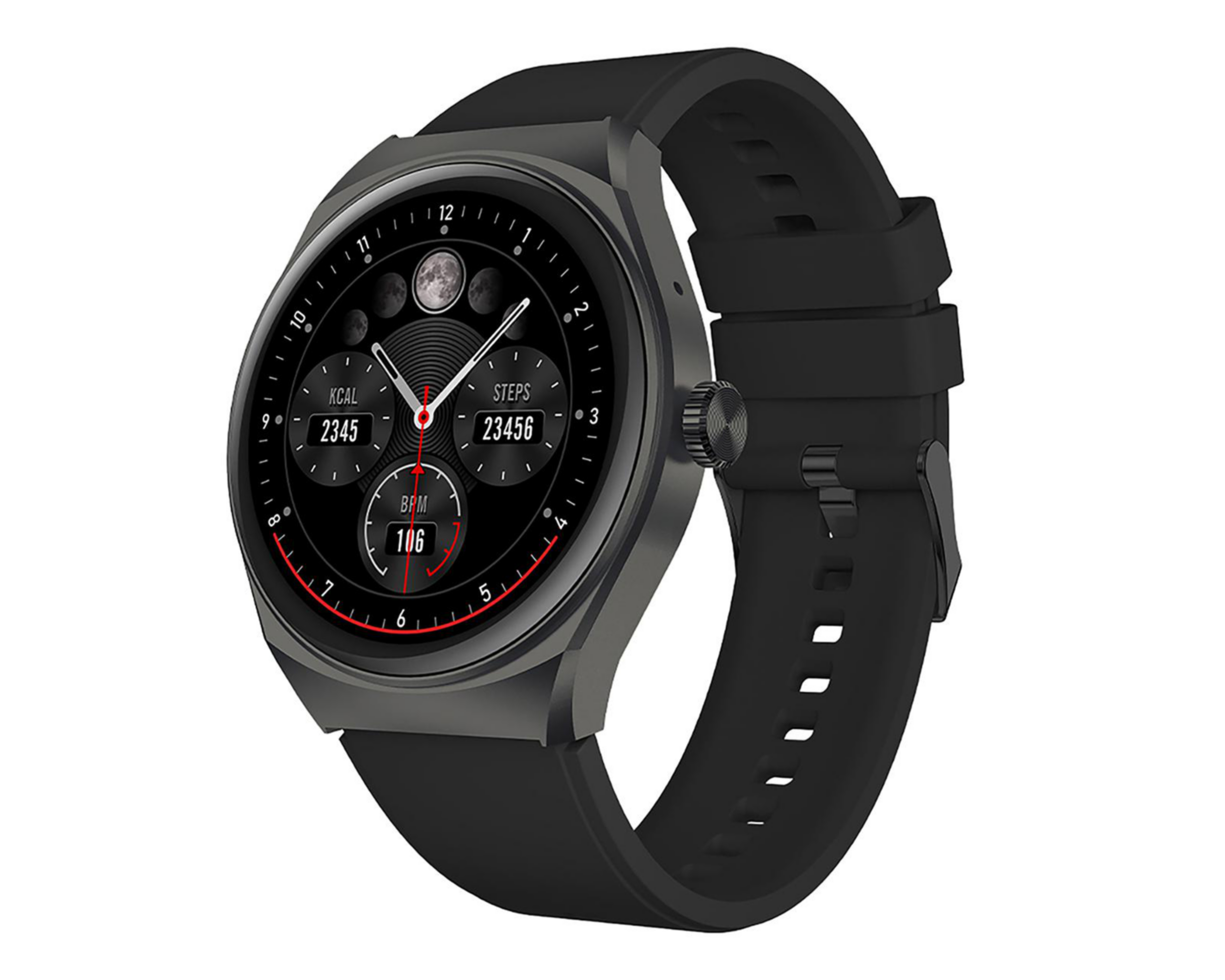 Foto 4 pulgar | Smartwatch STF Kronos Trek Negro