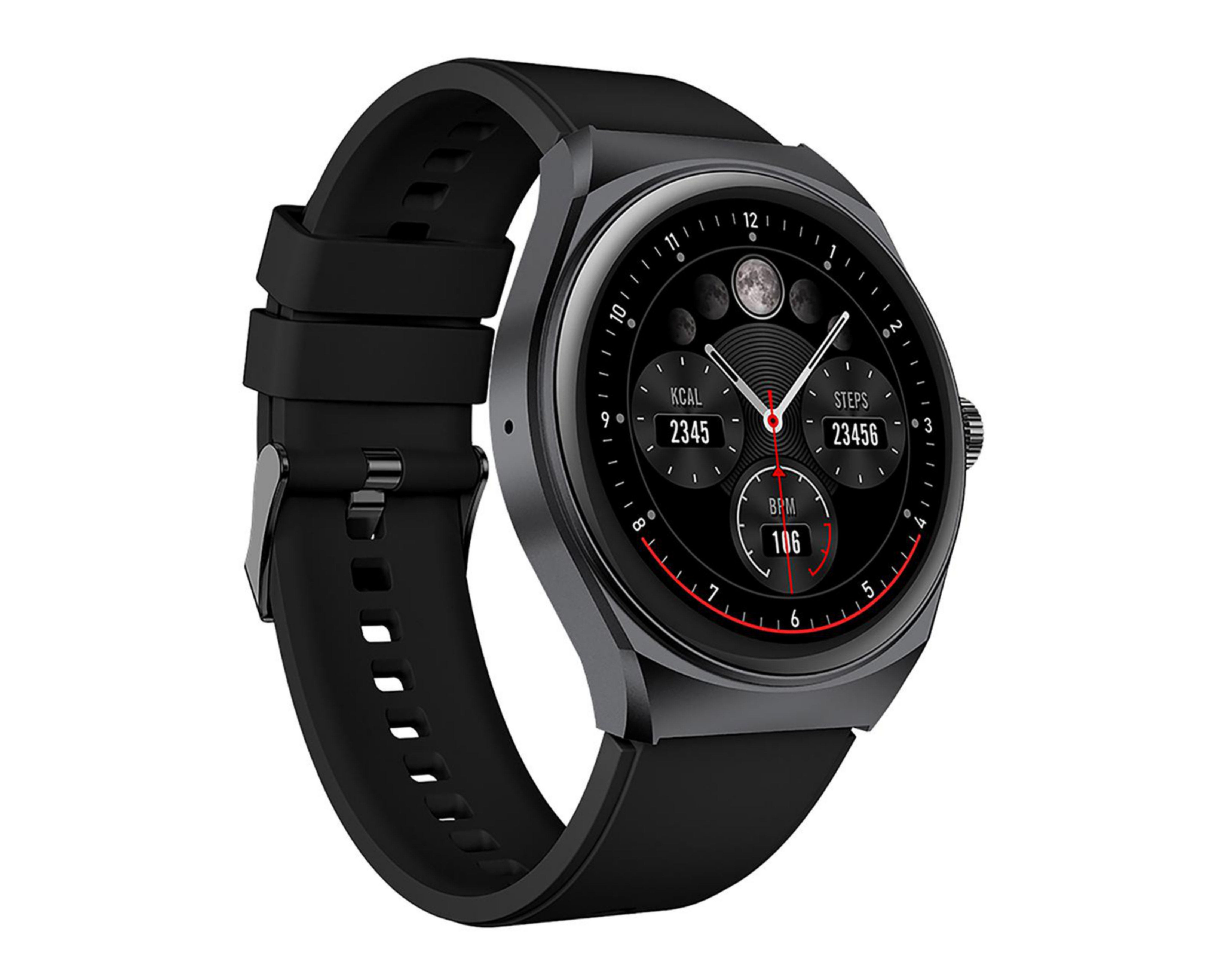 Foto 5 pulgar | Smartwatch STF Kronos Trek Negro