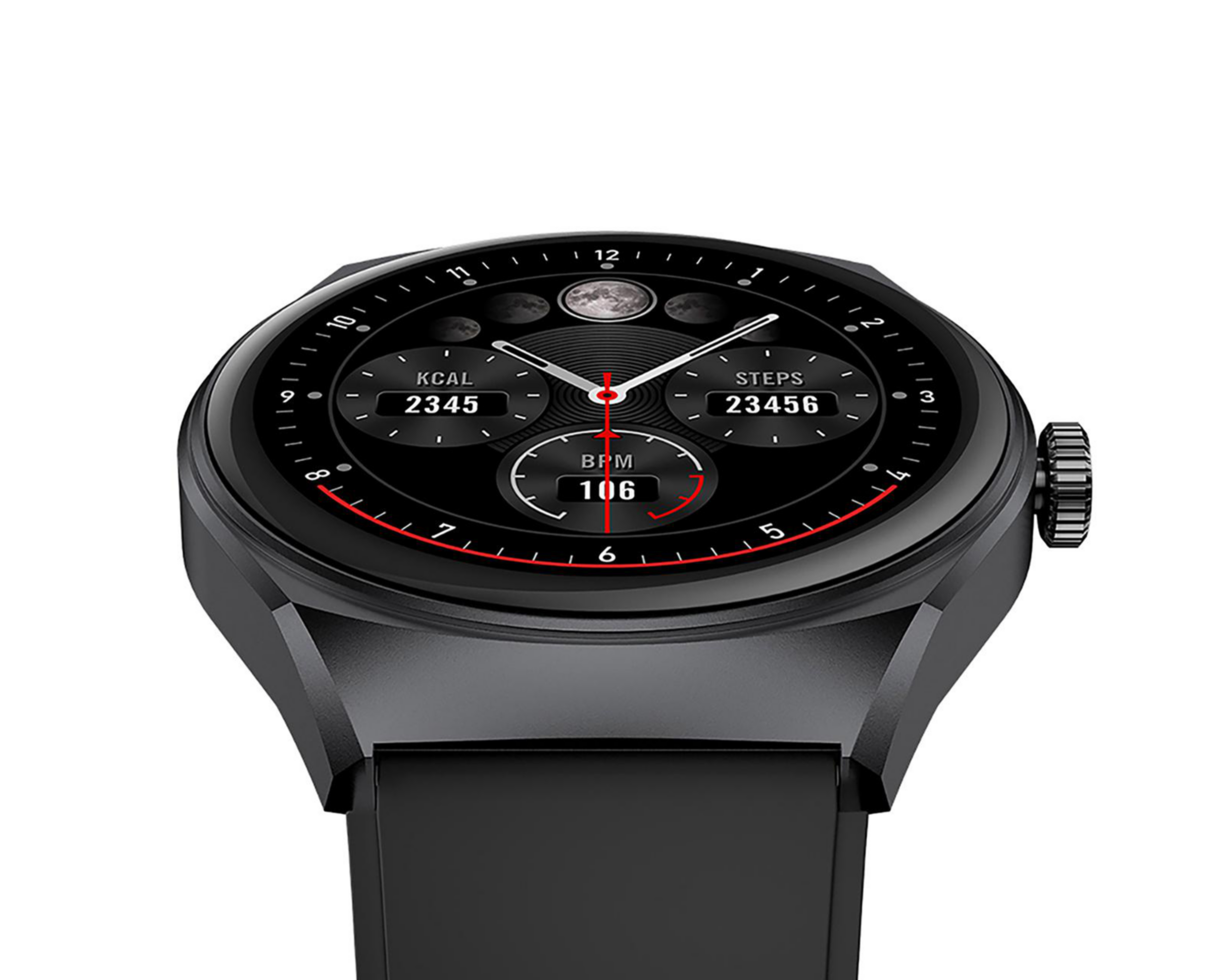 Foto 6 pulgar | Smartwatch STF Kronos Trek Negro