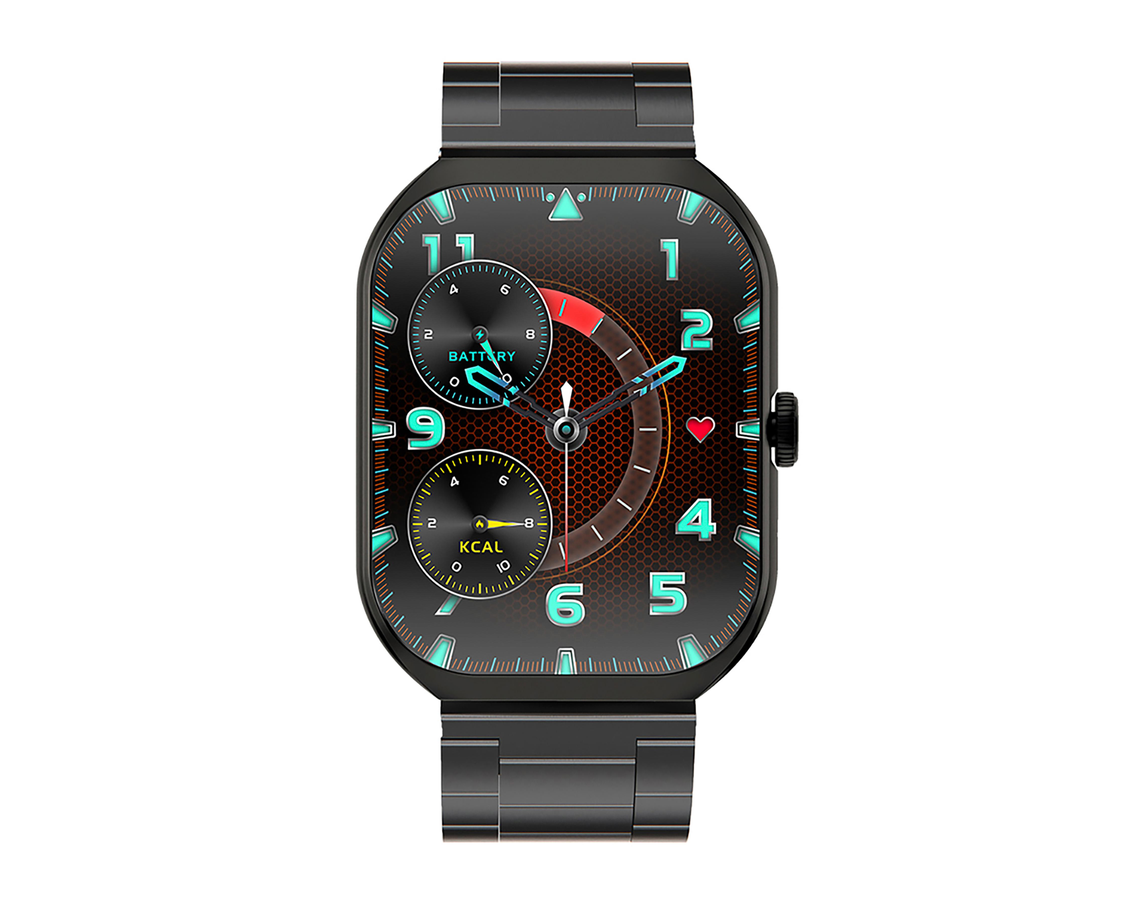 Foto 2 pulgar | Smartwatch STF Kronos Iron Negro