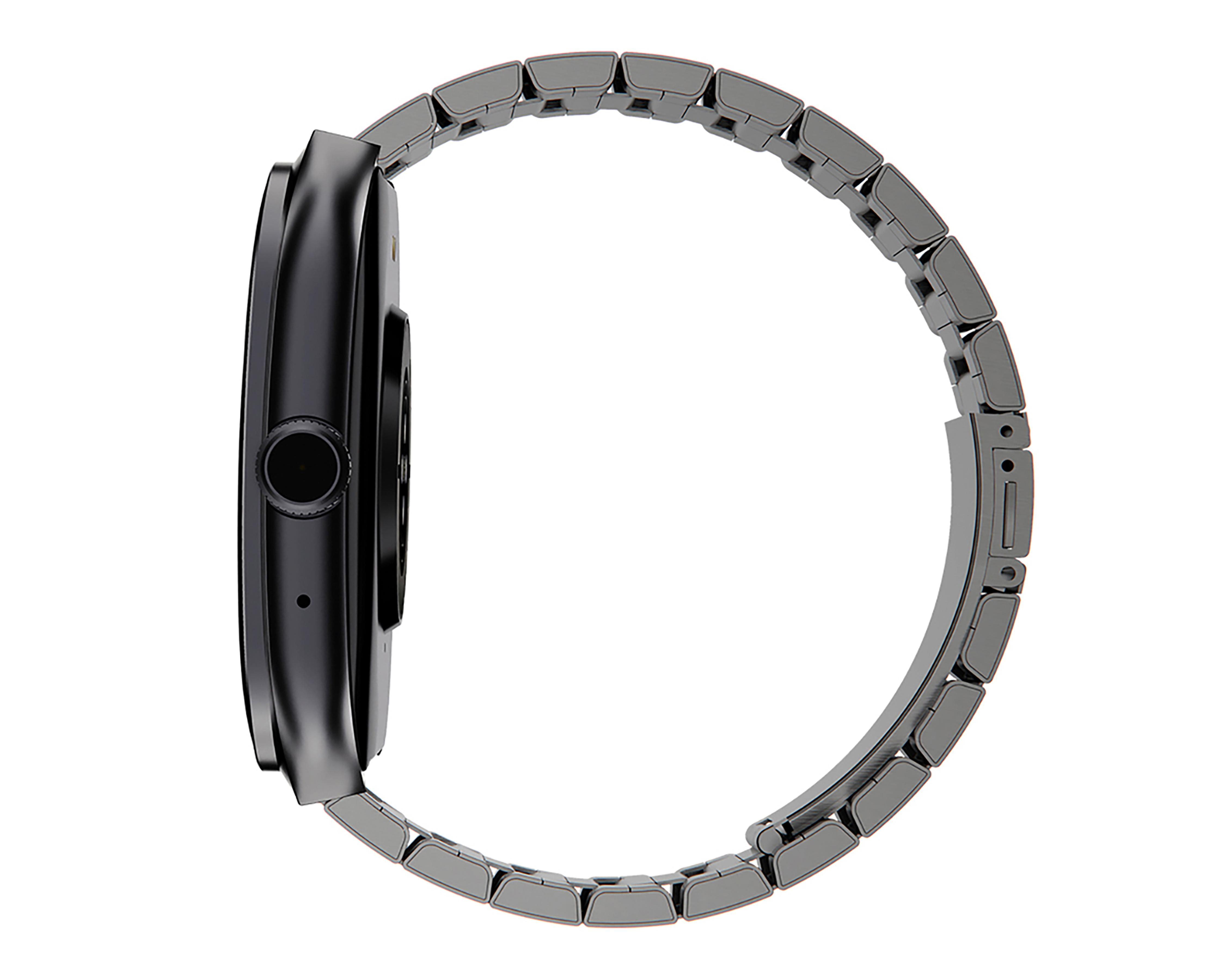 Foto 5 pulgar | Smartwatch STF Kronos Iron Negro