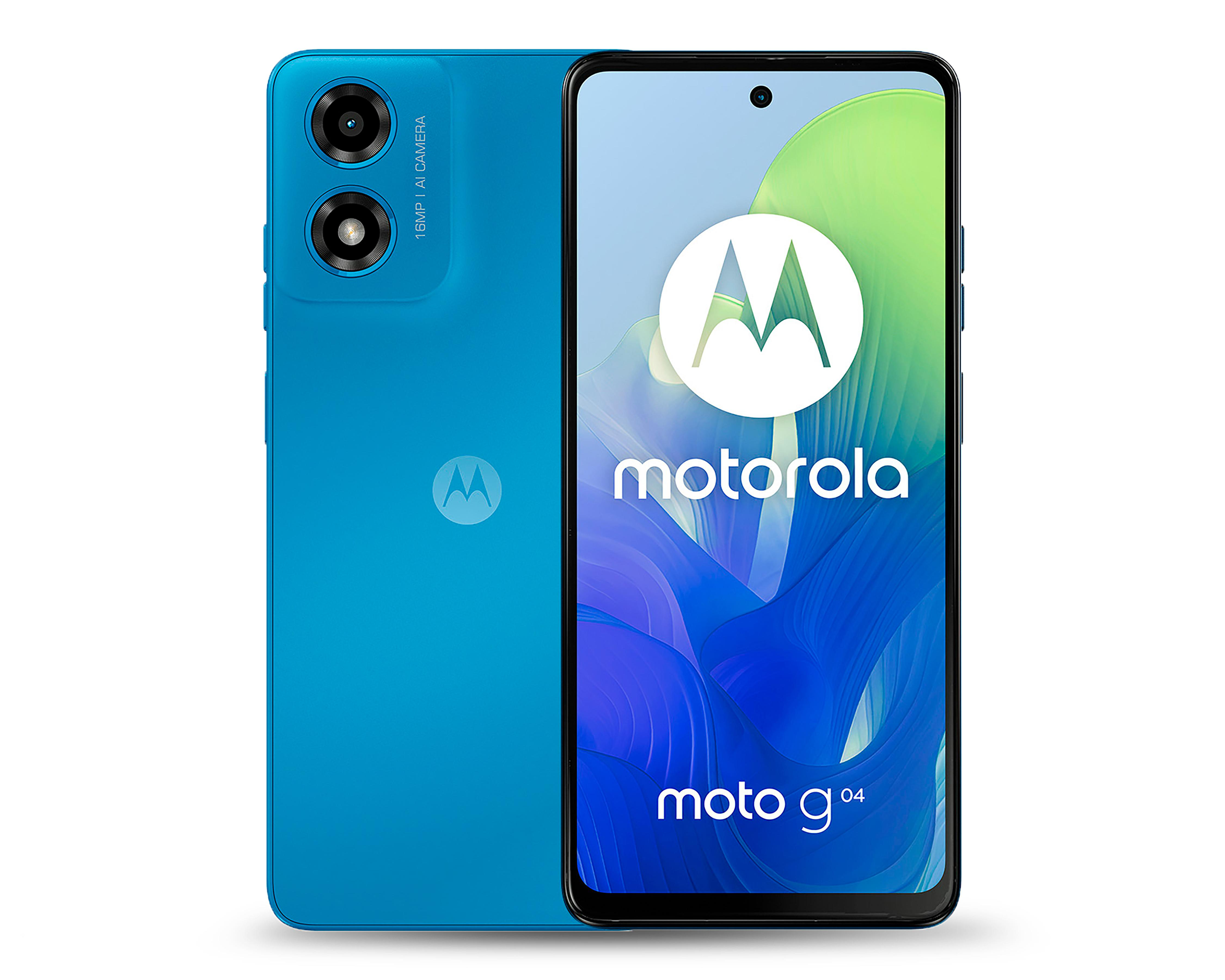 Movistar Motorola Moto G04 128 GB Azul