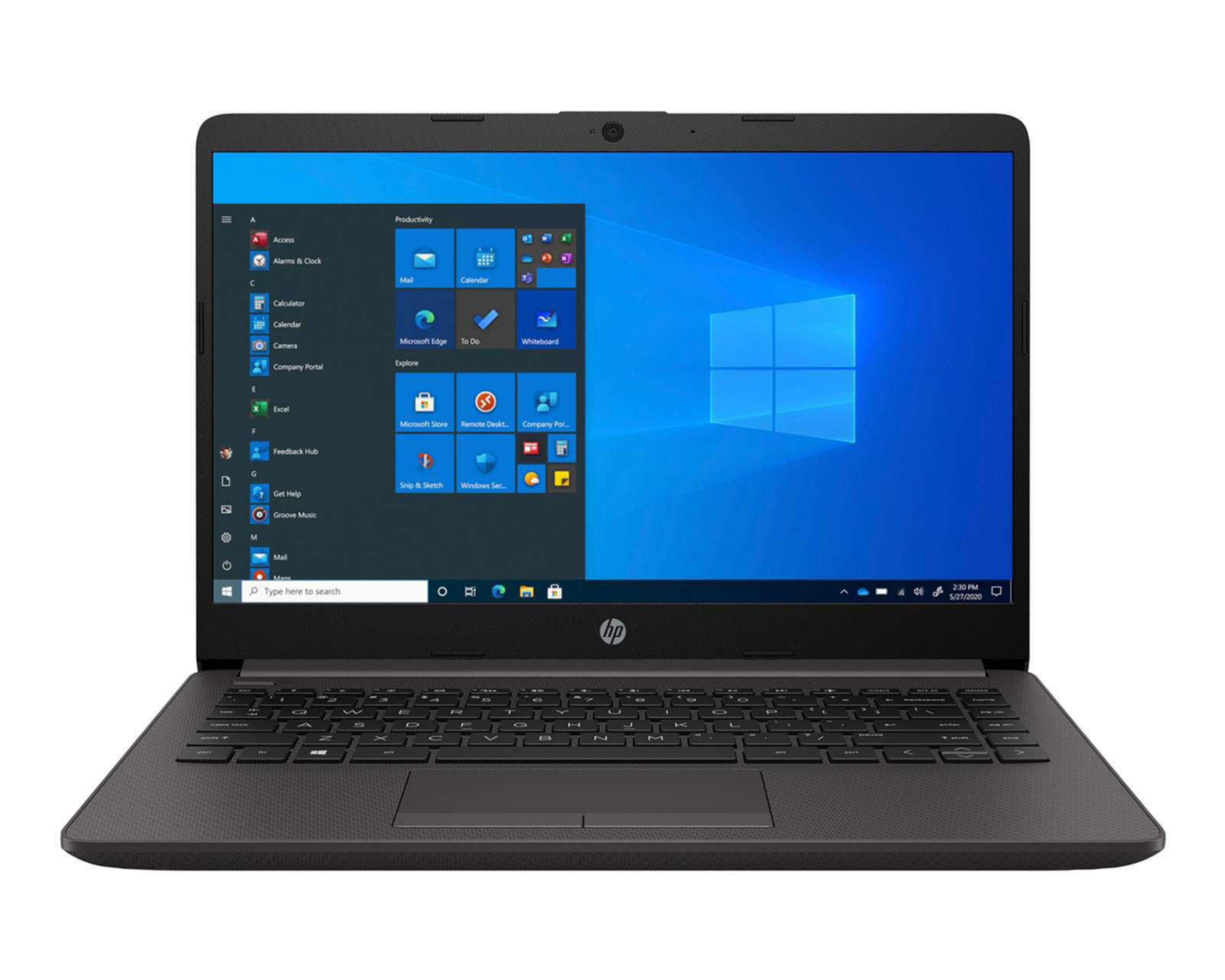 Foto 2 pulgar | Laptop HP 245 G8 de 14" Windows 10 AMD Ryzen 3 3250U 8 GB RAM de 1 TB HDD+128 GB SDD Negro