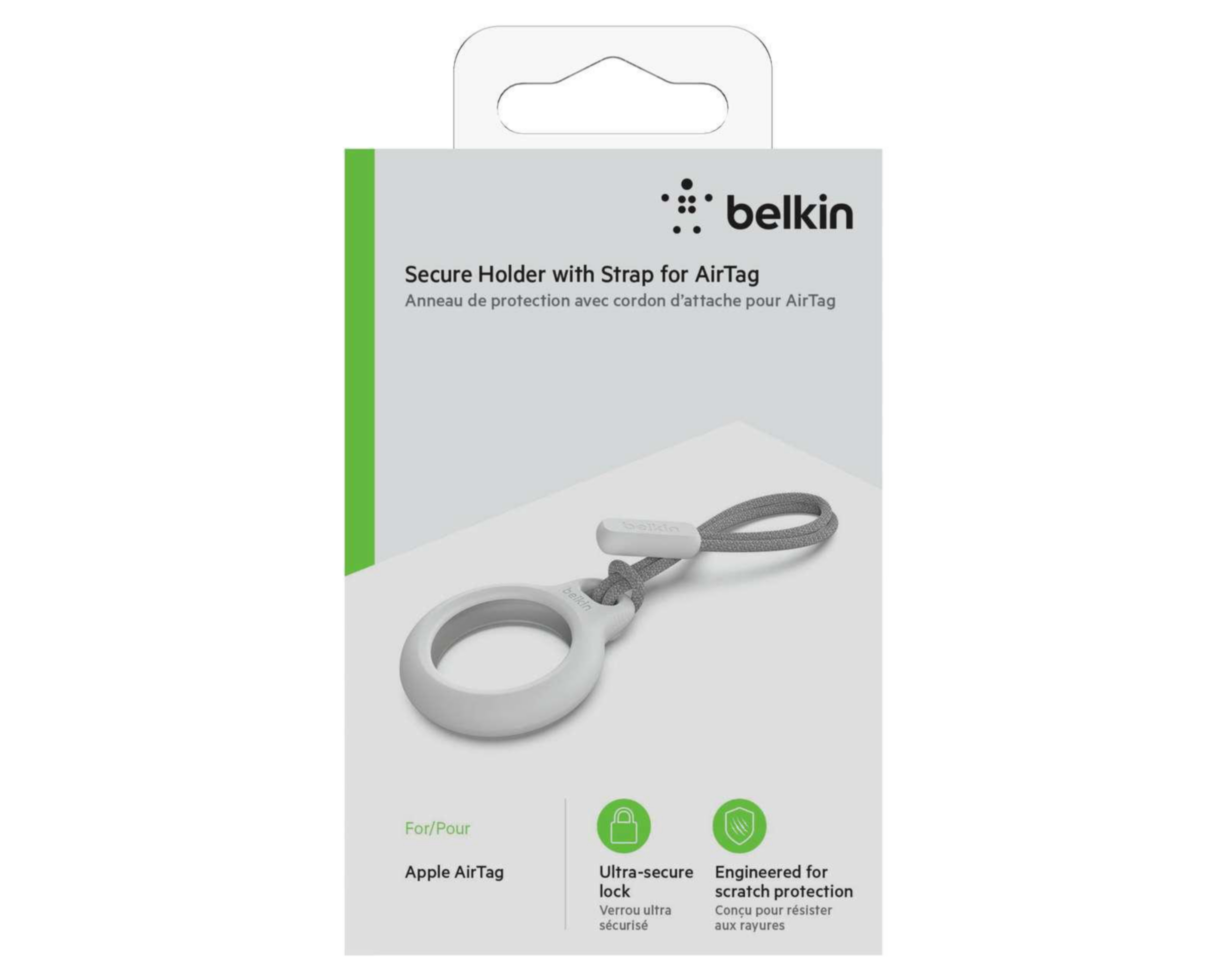 Foto 7 pulgar | Funda Belkin Blanca para AirTag