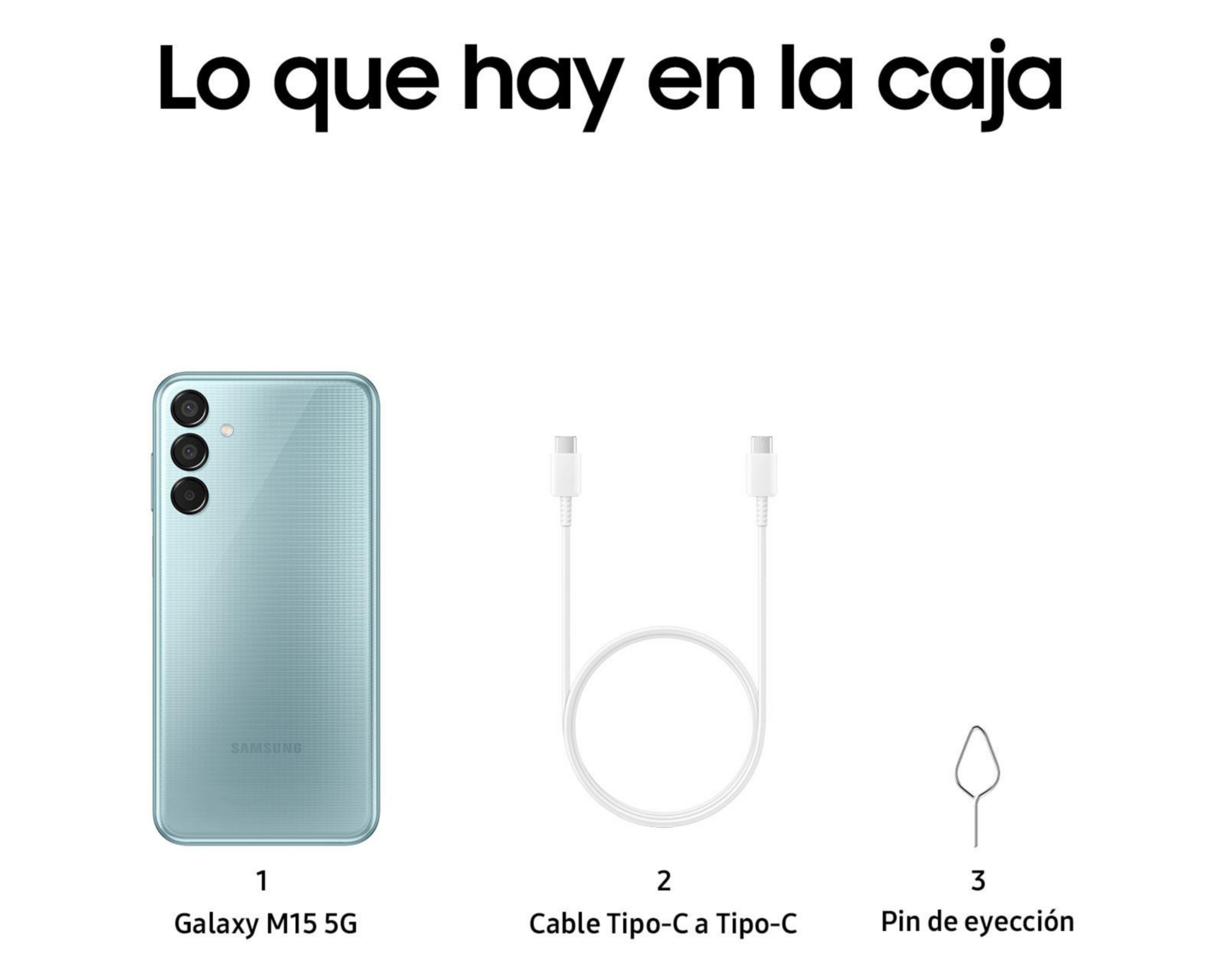 Foto 7 | Celular Samsung Desbloqueado Galaxy M15 5G 128 GB Azul