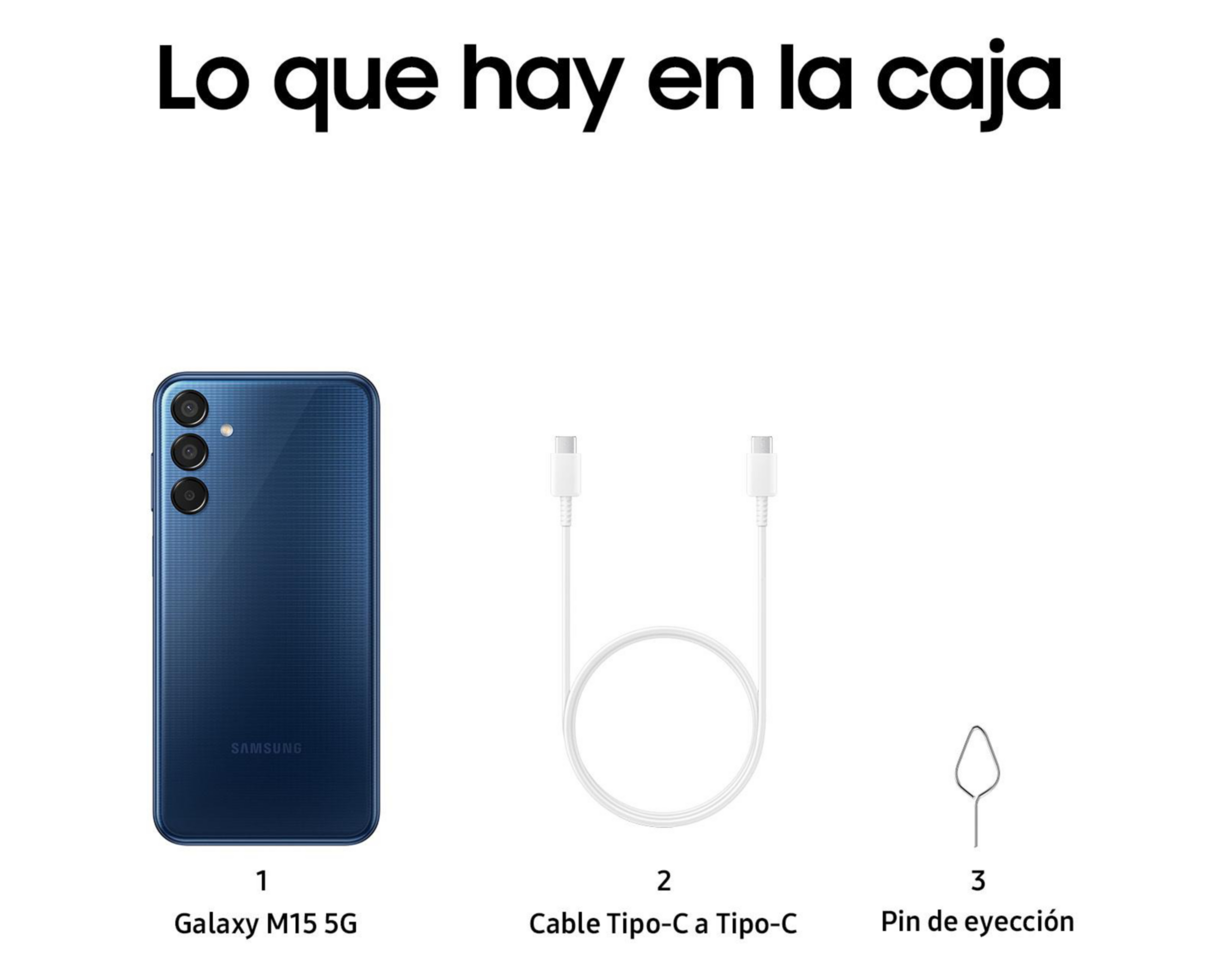 Foto 7 | Celular Samsung Desbloqueado Galaxy M15 5G 128 GB Azul Oscuro