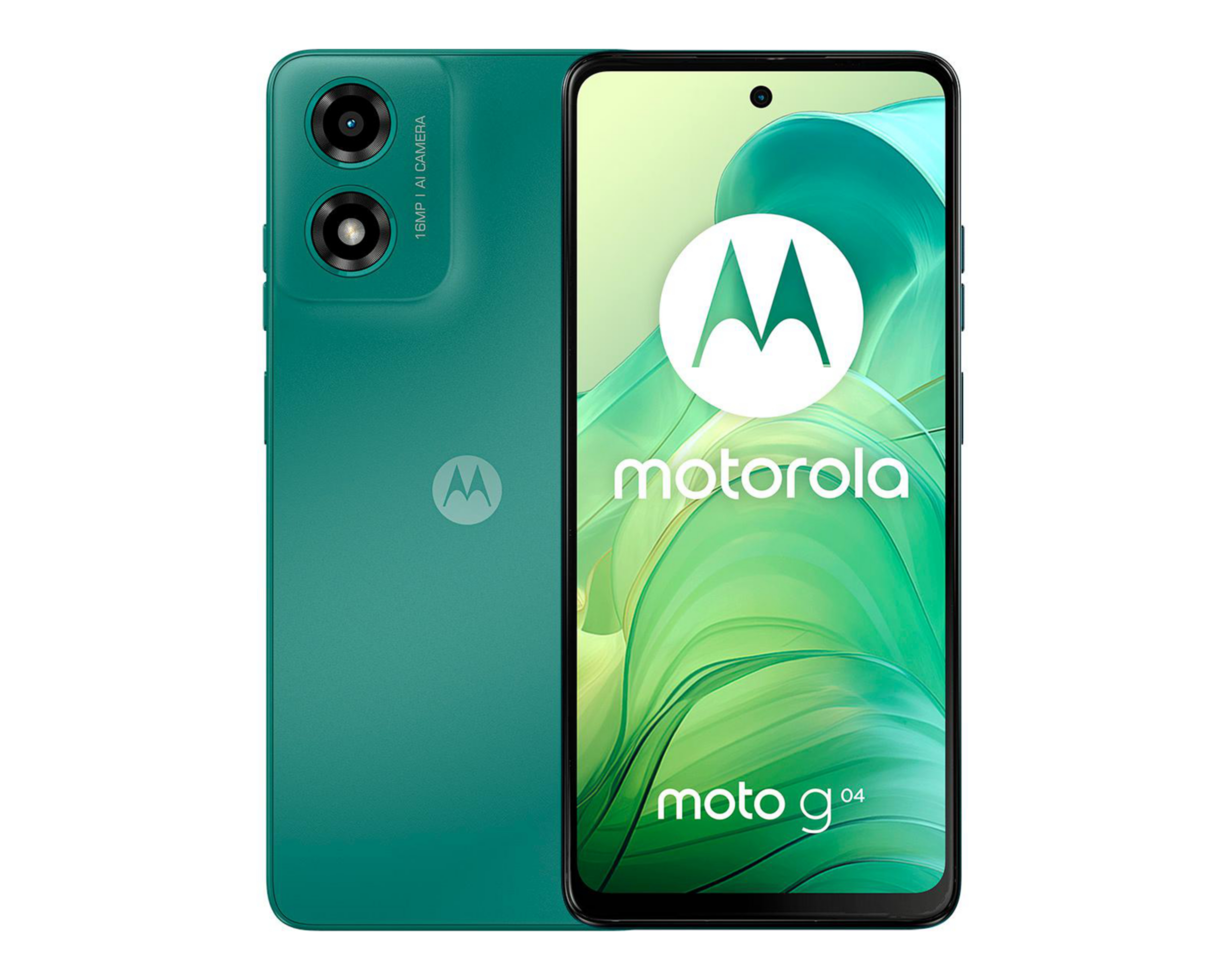 Telcel Motorola Moto G04 128 GB Verde $2,299