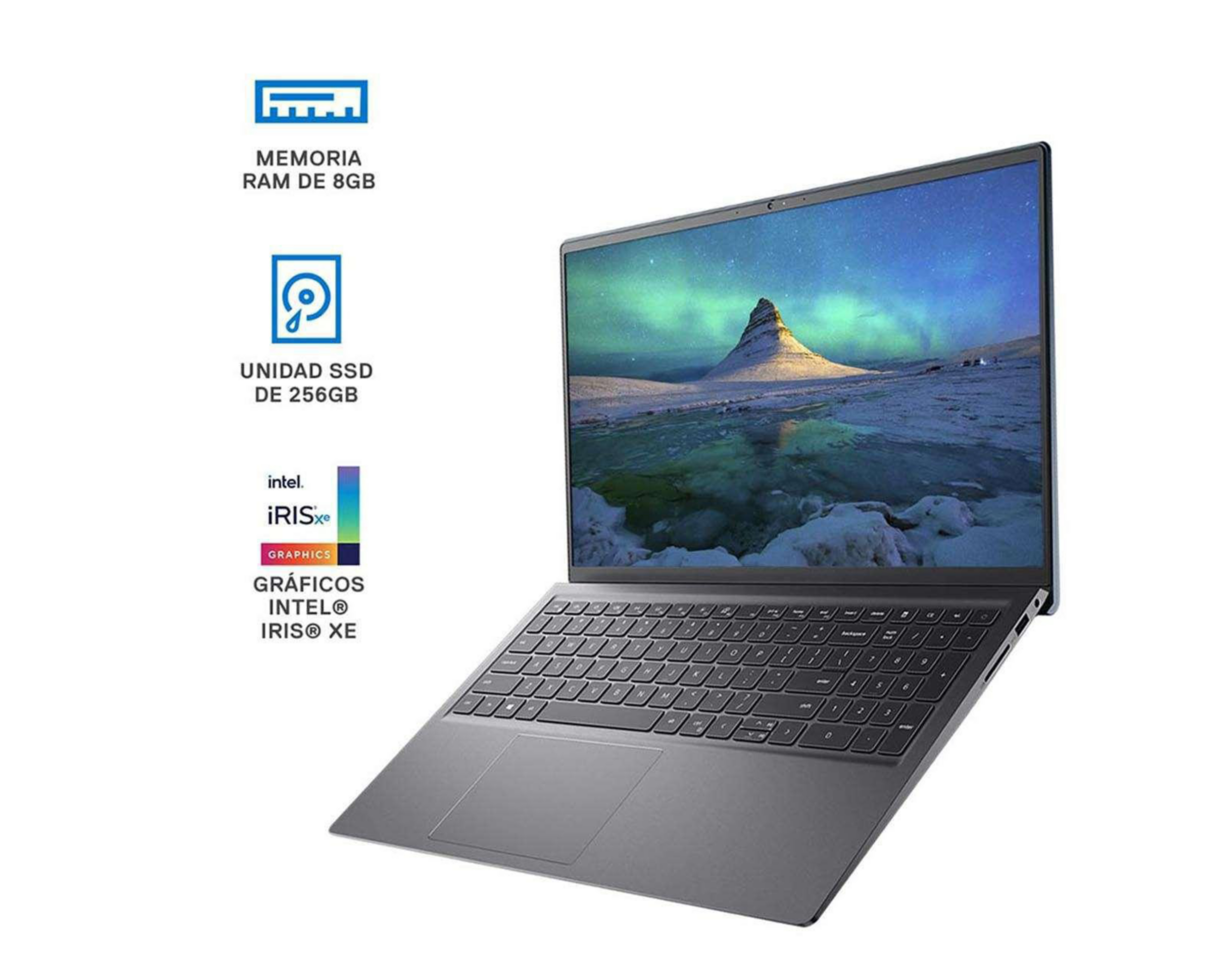 Foto 4 pulgar | Laptop Dell Inspiron 5000 15.6" Windows 11 Home Intel Core i5 8 GB RAM de 256 GB SSD Azul