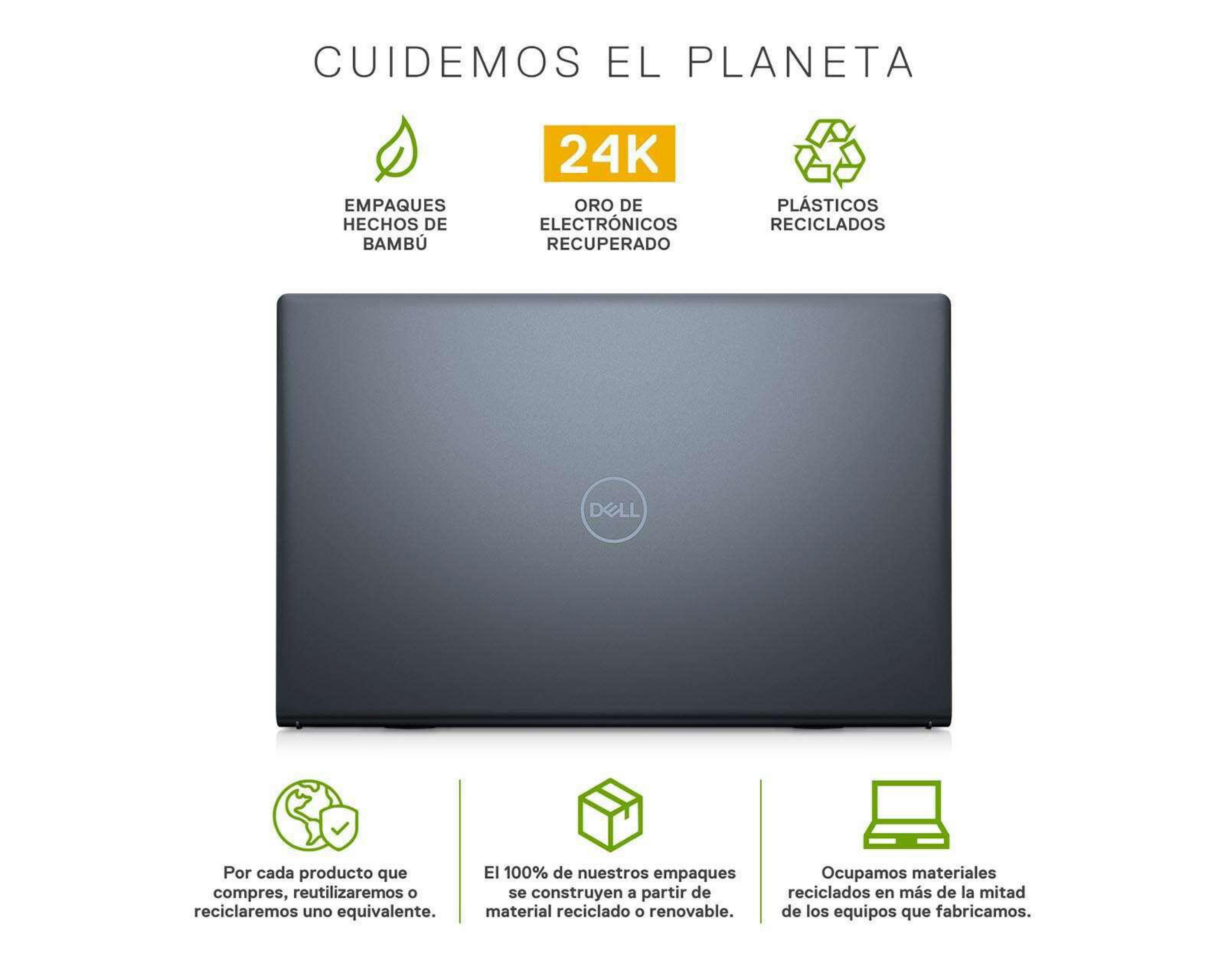 Foto 5 pulgar | Laptop Dell Inspiron 5000 15.6" Windows 11 Home Intel Core i5 8 GB RAM de 256 GB SSD Azul