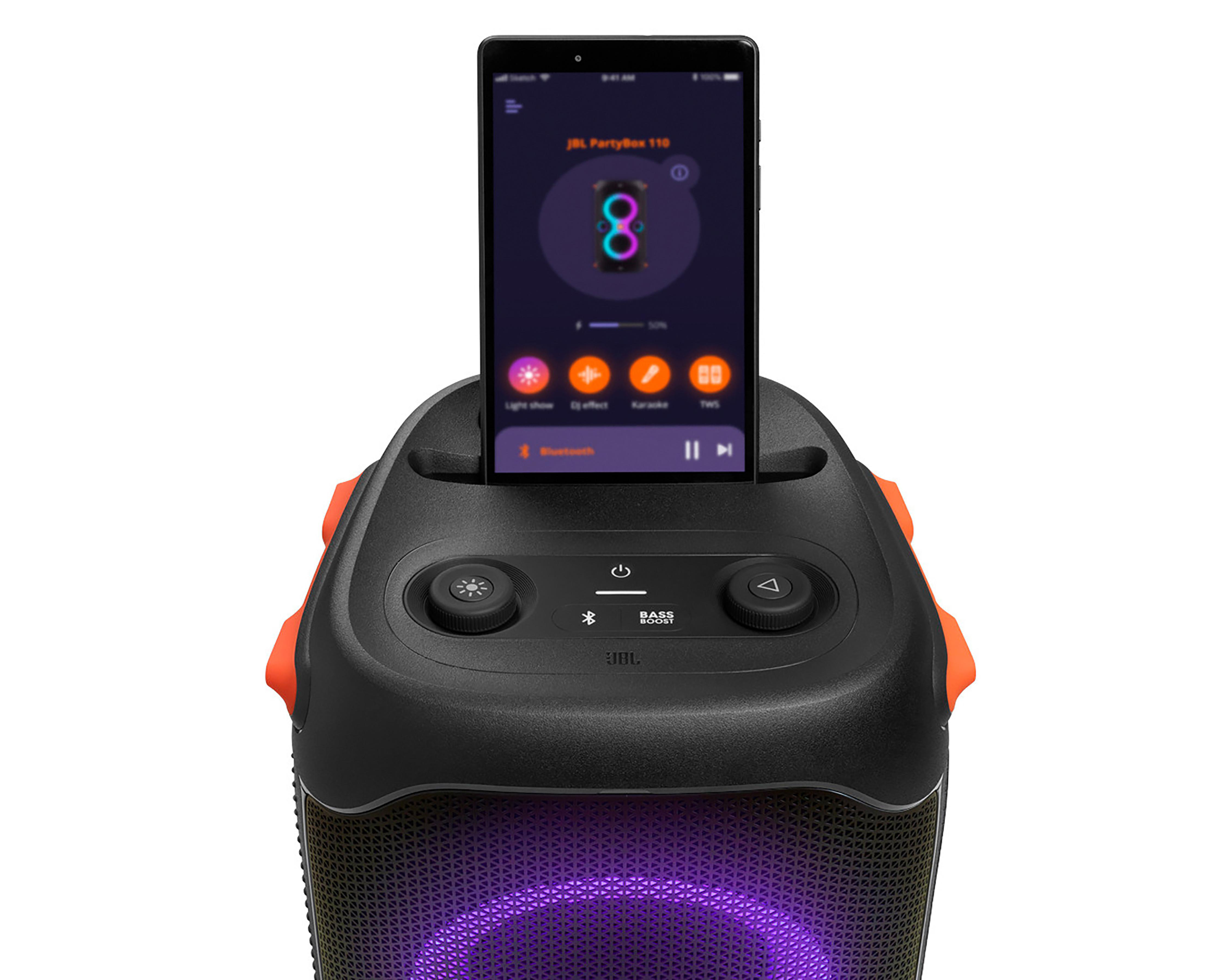 Foto 5 pulgar | Bocina Bluetooth Portátil JBL Partybox 110 160 W con Luces