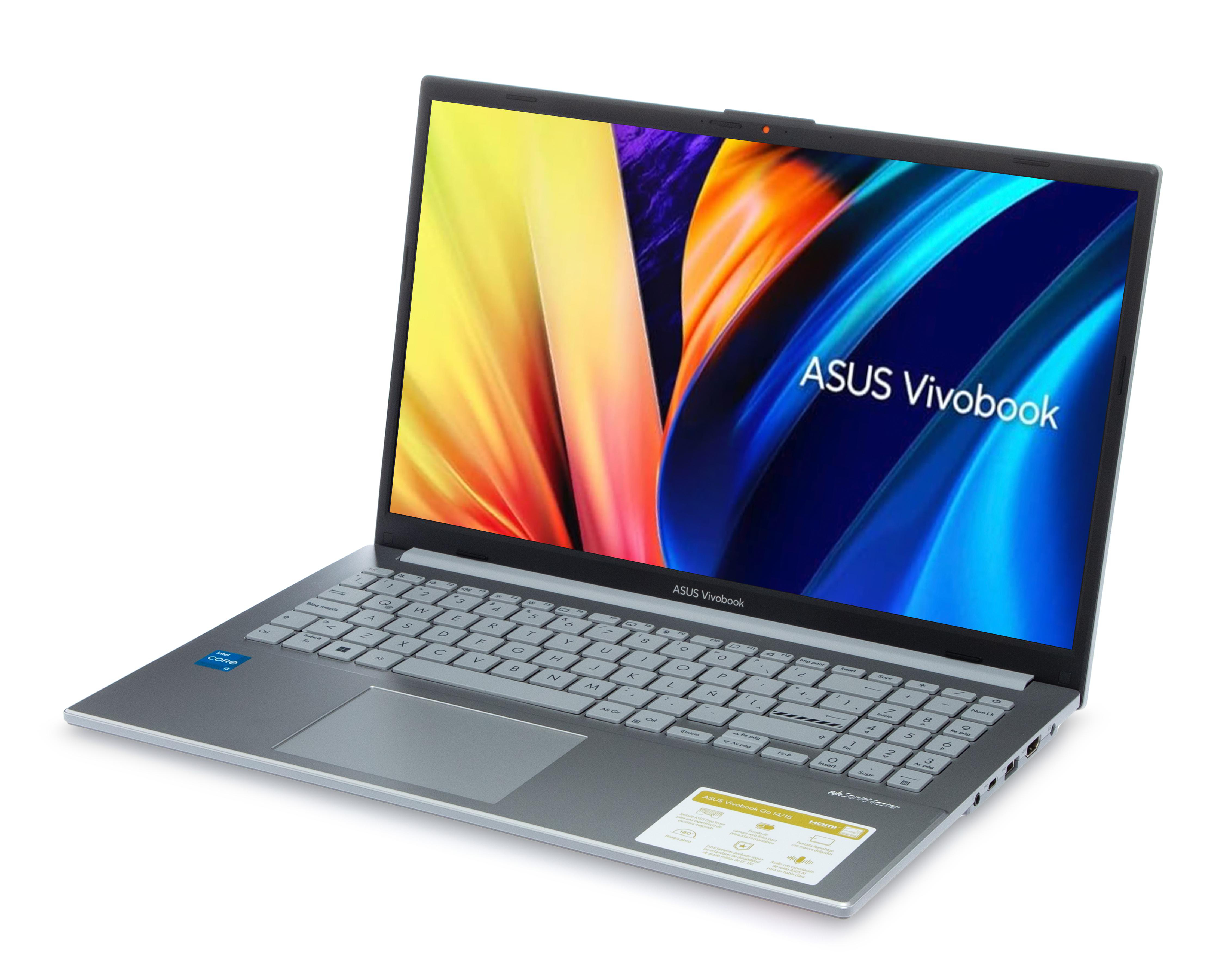 Foto 4 pulgar | Laptop Asus Vivobook Go 15 15.6" Windows 11 Intel Core i3 8 GB RAM 512 GB SSD Gris + Mochila y Mouse