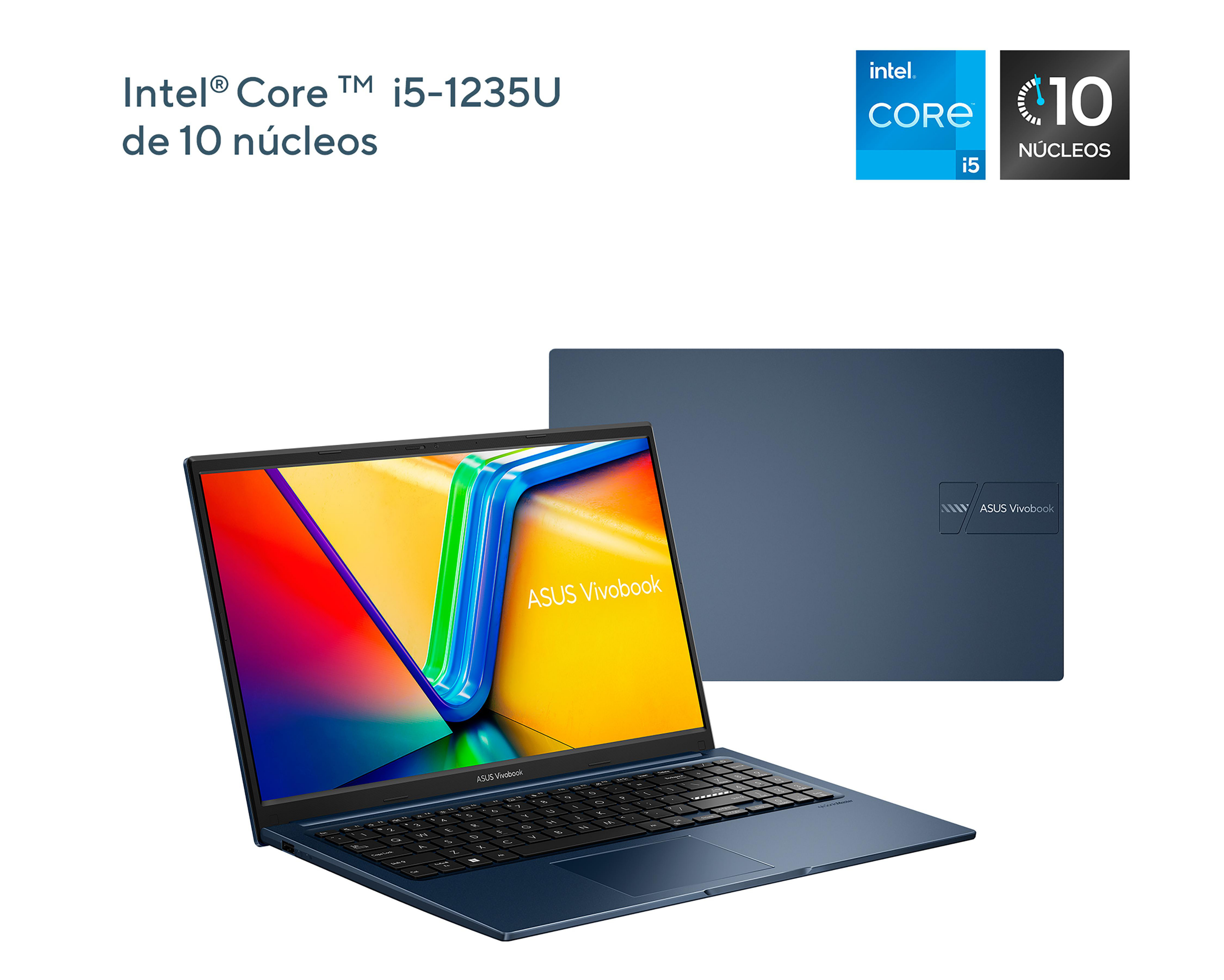 Foto 9 pulgar | Laptop Asus Vivobook X1504ZA-NJ972W 15.6" Windows 11 Intel Core i5 16 GB RAM 512 GB SSD Azul