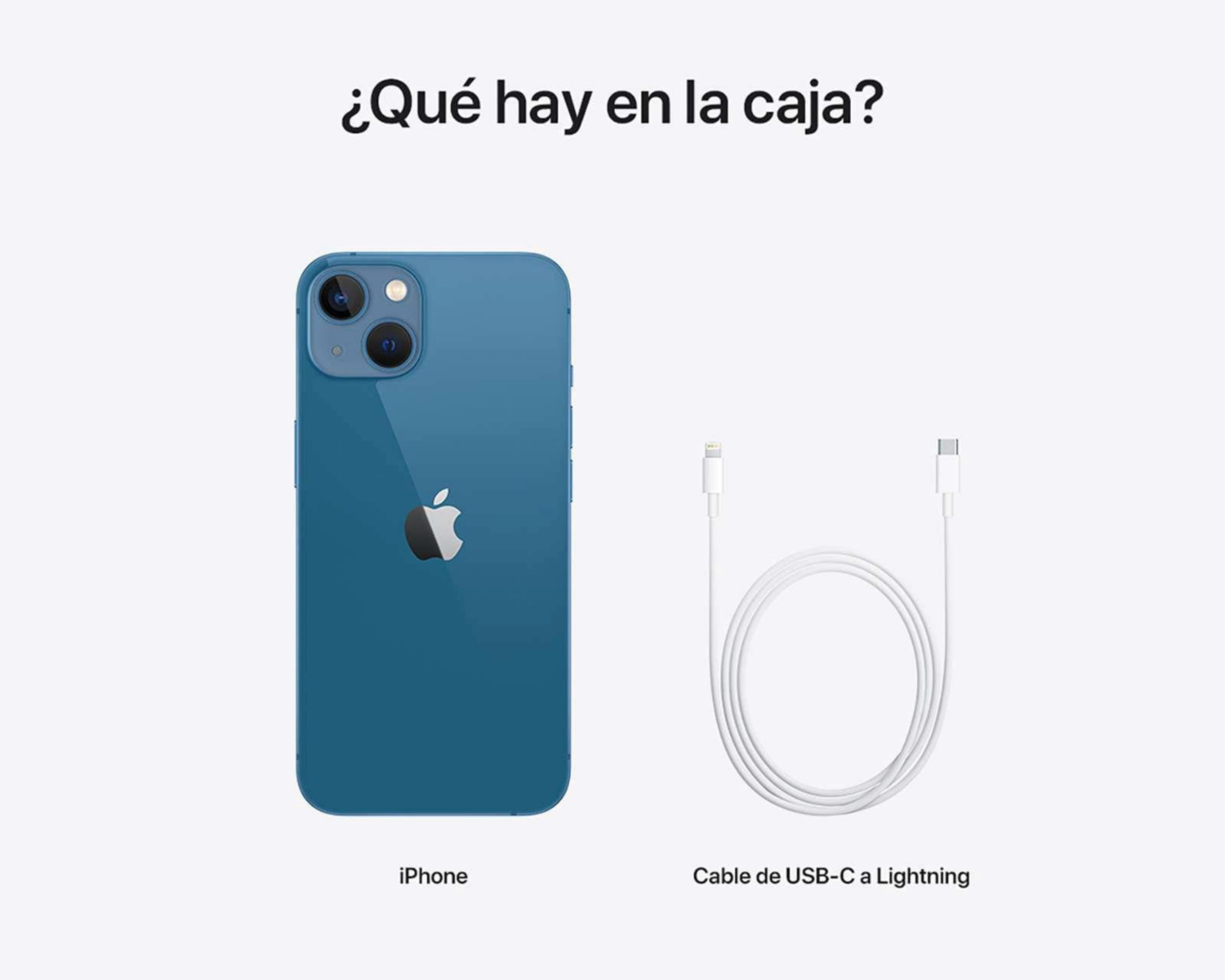 Foto 10 pulgar | Telcel Apple iPhone 13 128 GB Blue