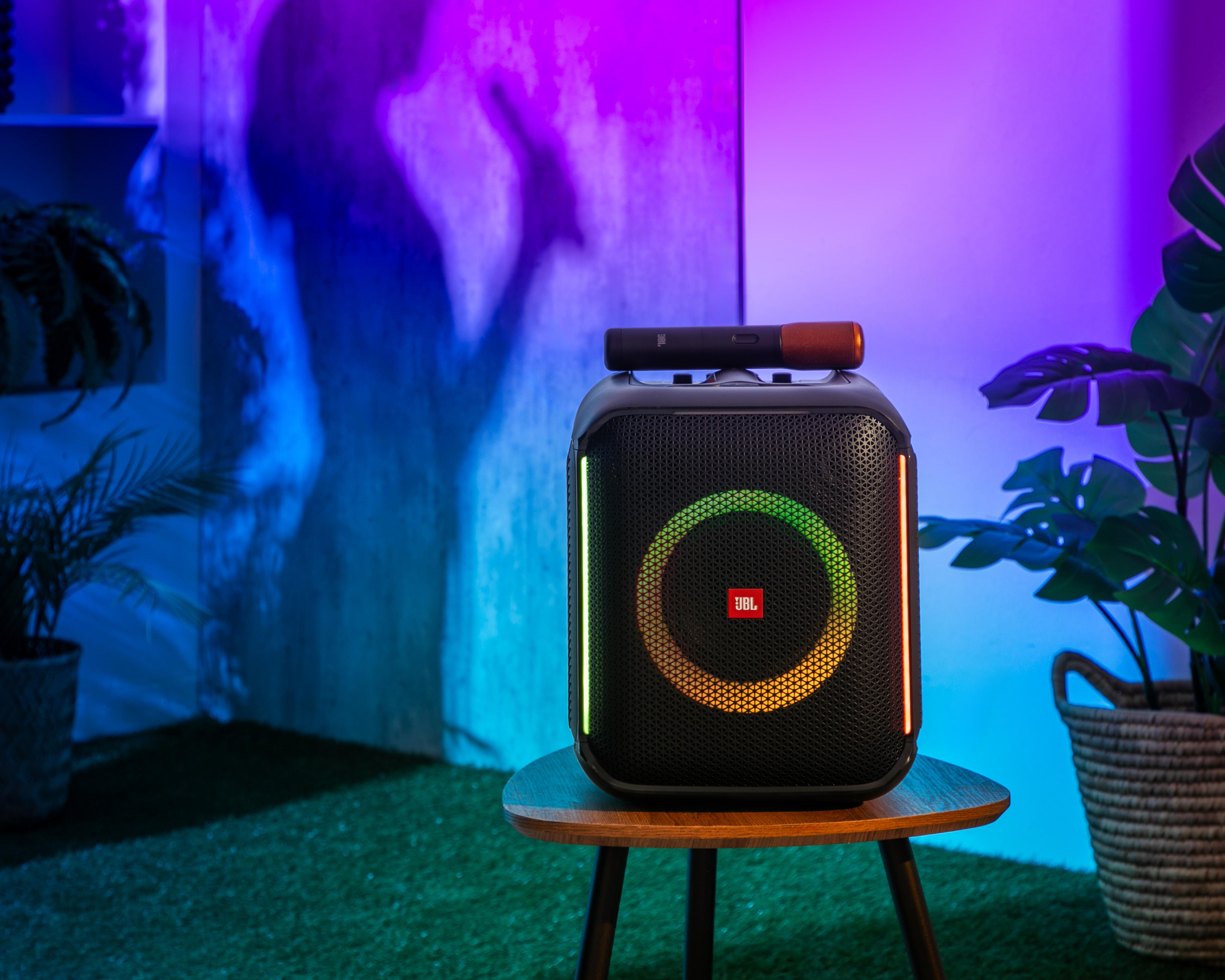 Foto 9 pulgar | Bocina Bluetooth Portátil JBL PartyBox Encor 100W con Luz LED