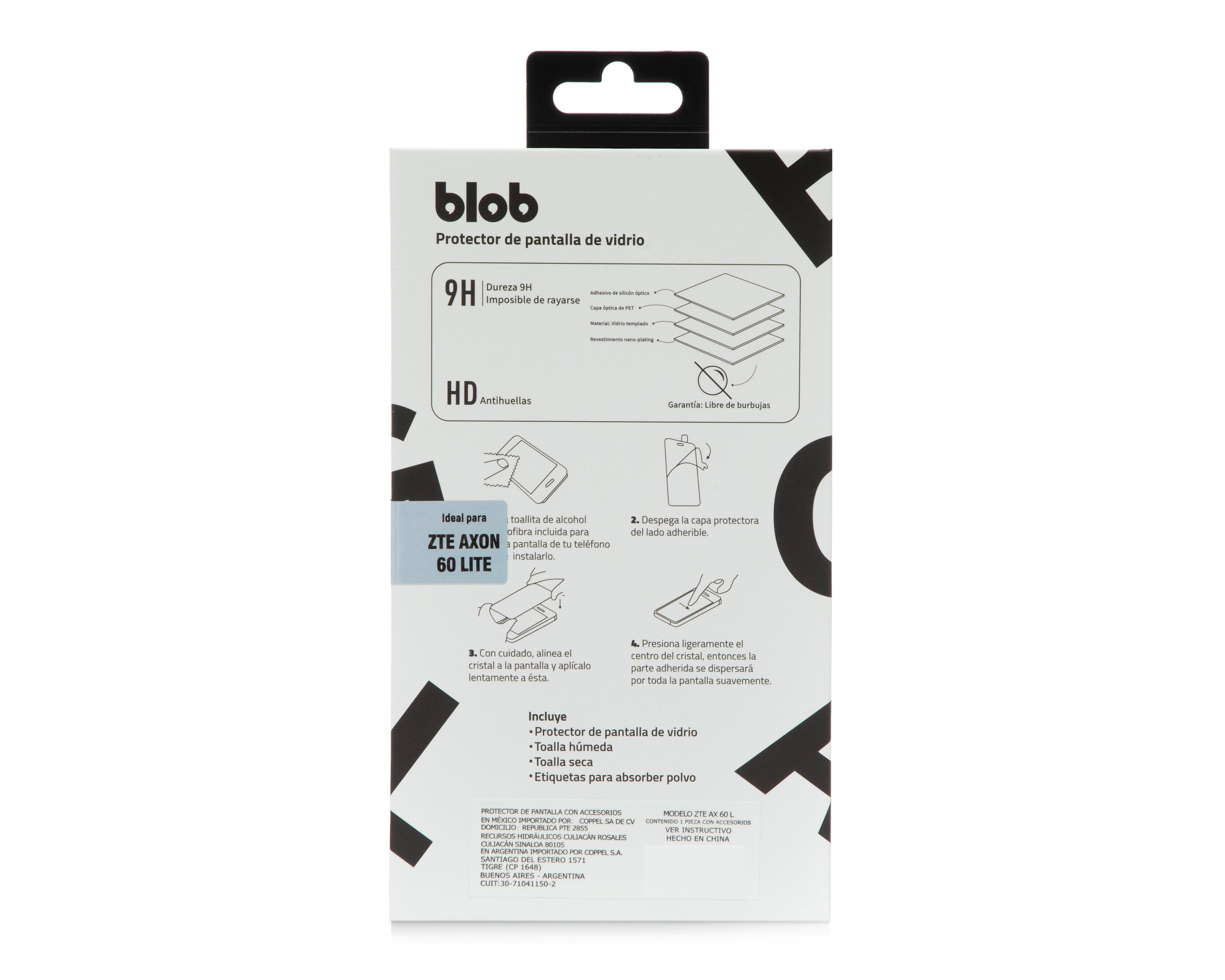Foto 2 | Protector de Pantalla Blob para Axon 60 Lite
