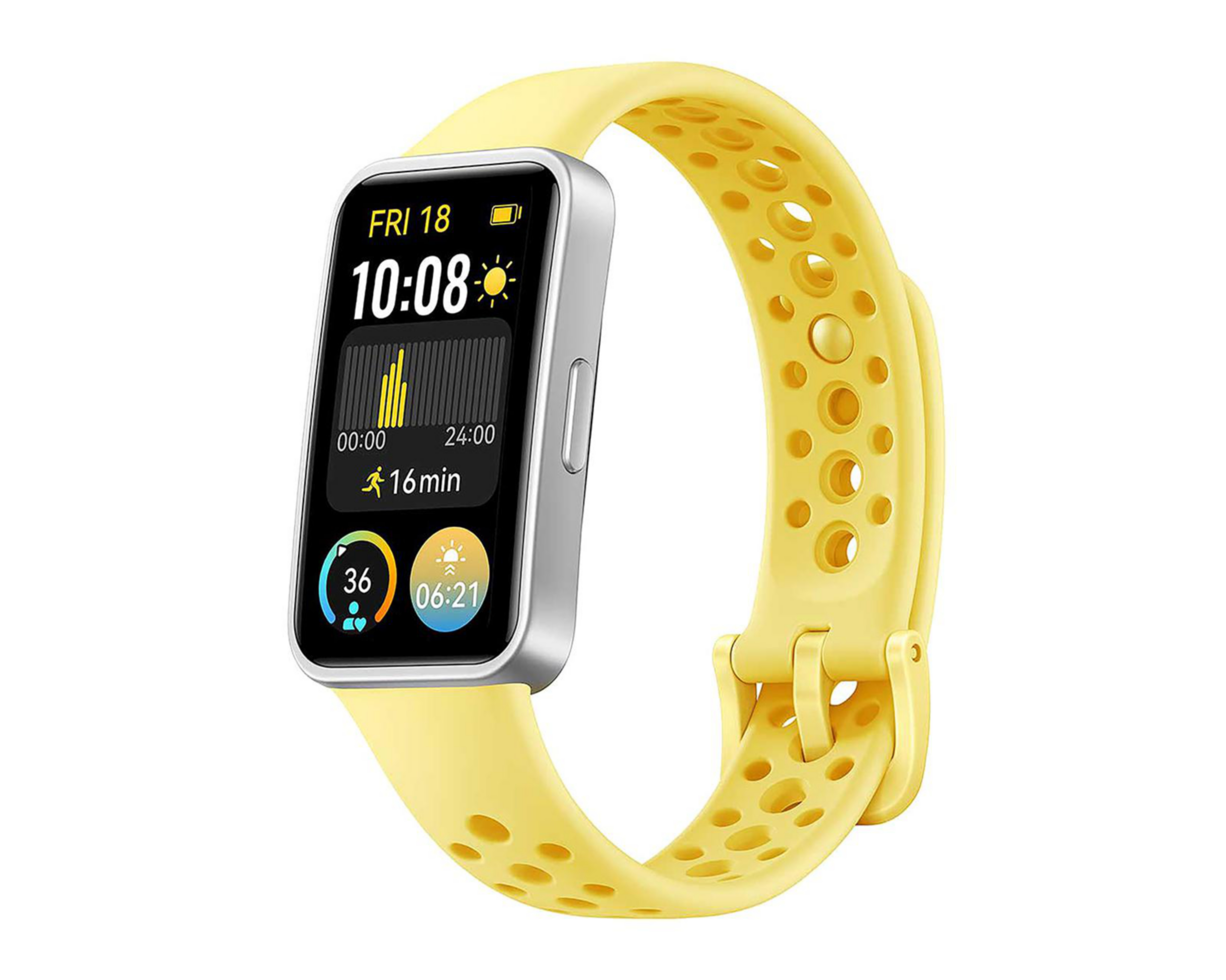 Foto 3 pulgar | Smartwatch Huawei Band 9 Amarillo