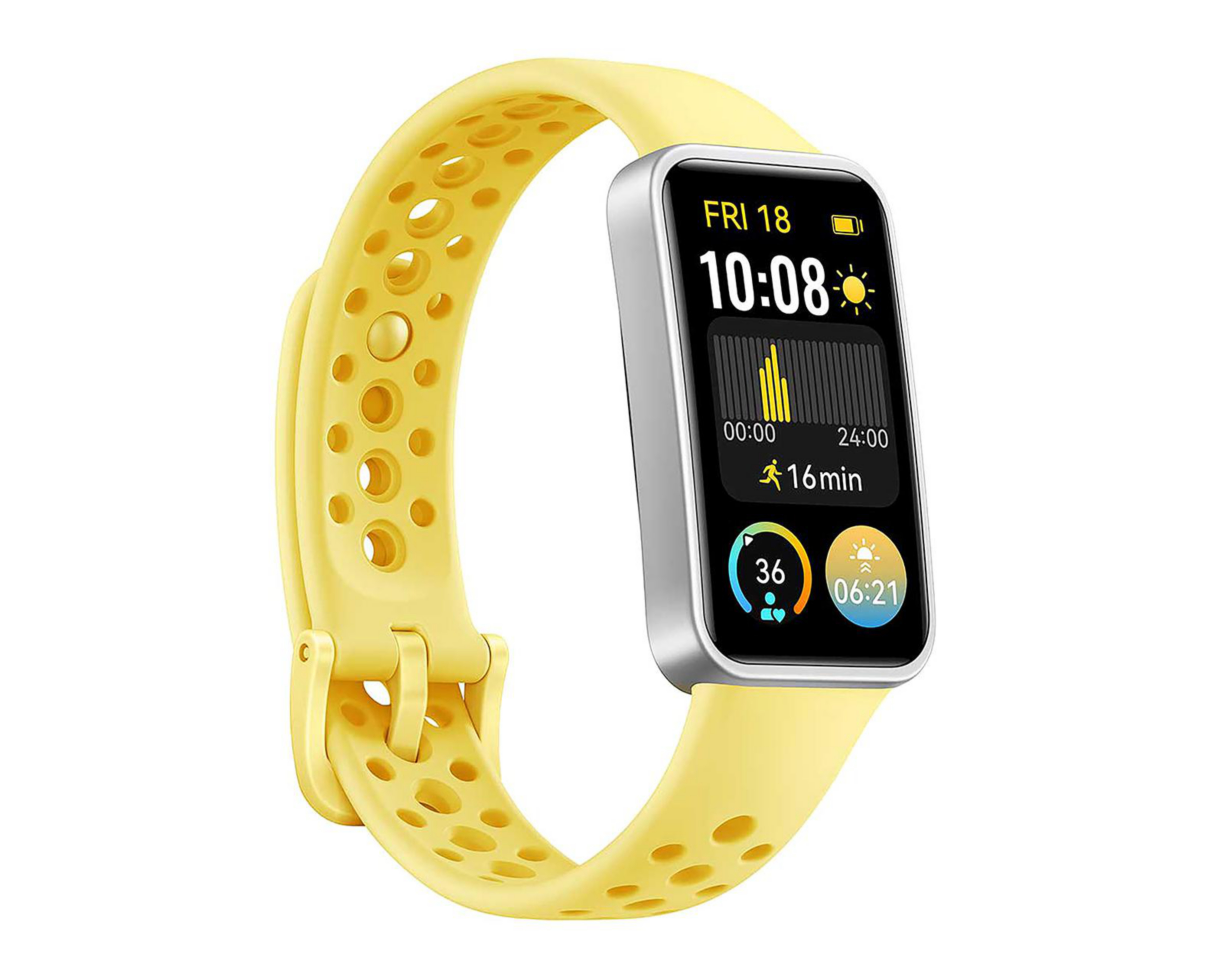 Foto 4 pulgar | Smartwatch Huawei Band 9 Amarillo