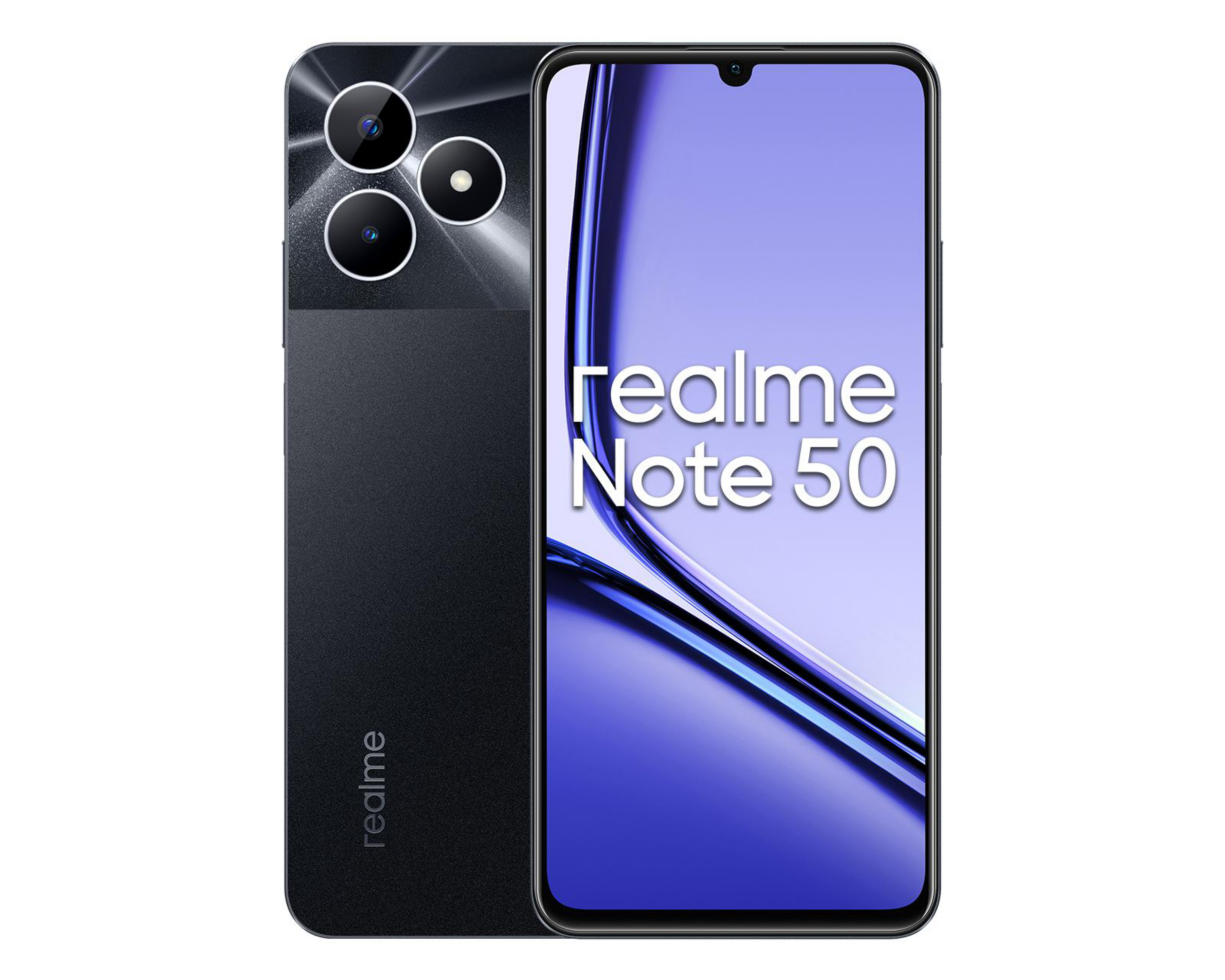 Telcel Realme Note 50 128 GB Negro $2,999
