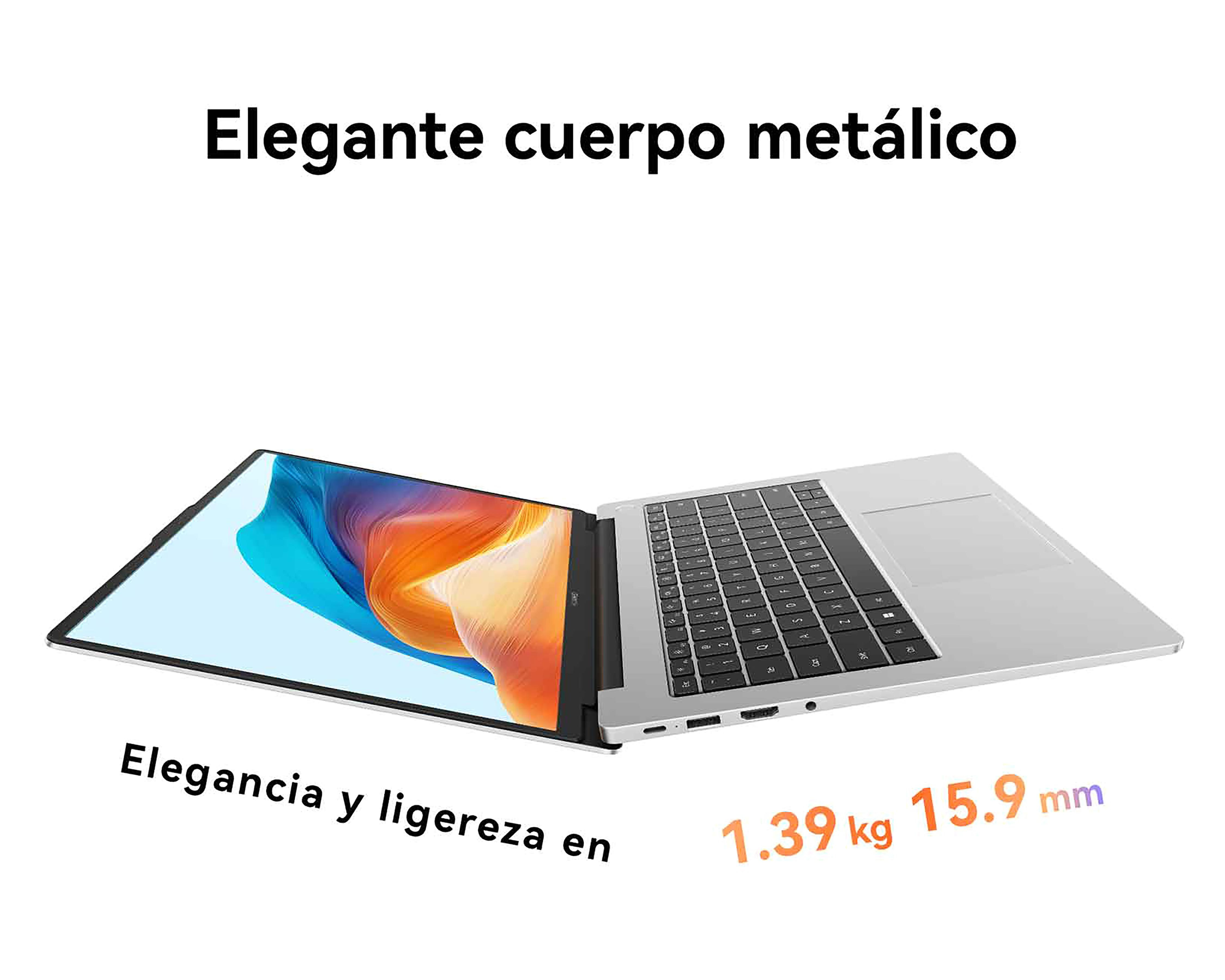 Foto 4 pulgar | Laptop Huawei Matebook D14 14" Intel Core i5 16 GB RAM 512 GB SSD Plateado