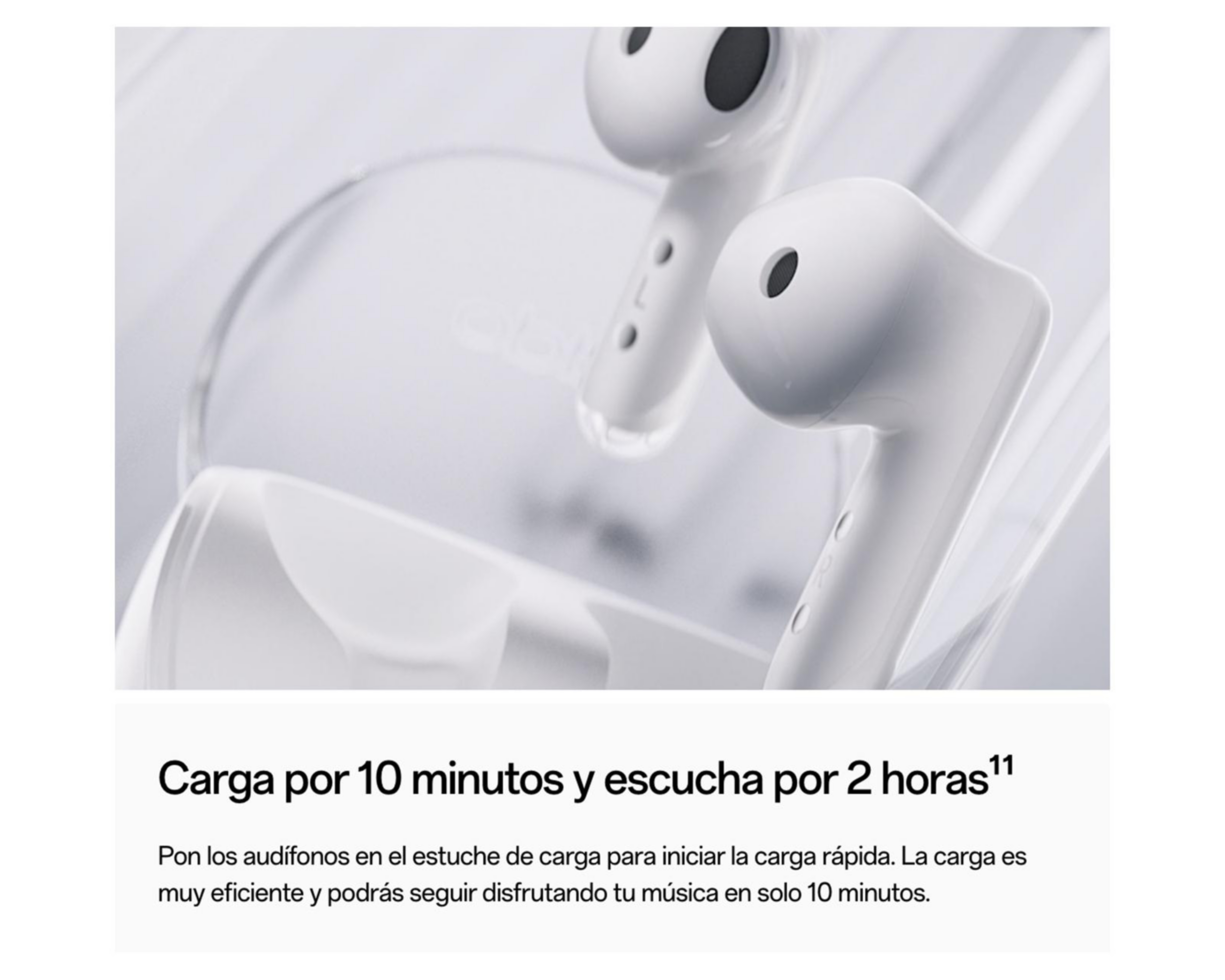 Foto 5 | Audífonos True Wireless Oppo con Cancelación de Ruido Enco Air3