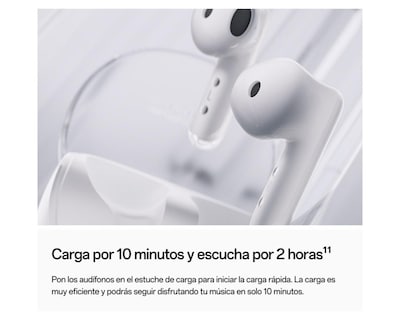 Foto 5 | Audífonos True Wireless Oppo con Cancelación de Ruido Enco Air3