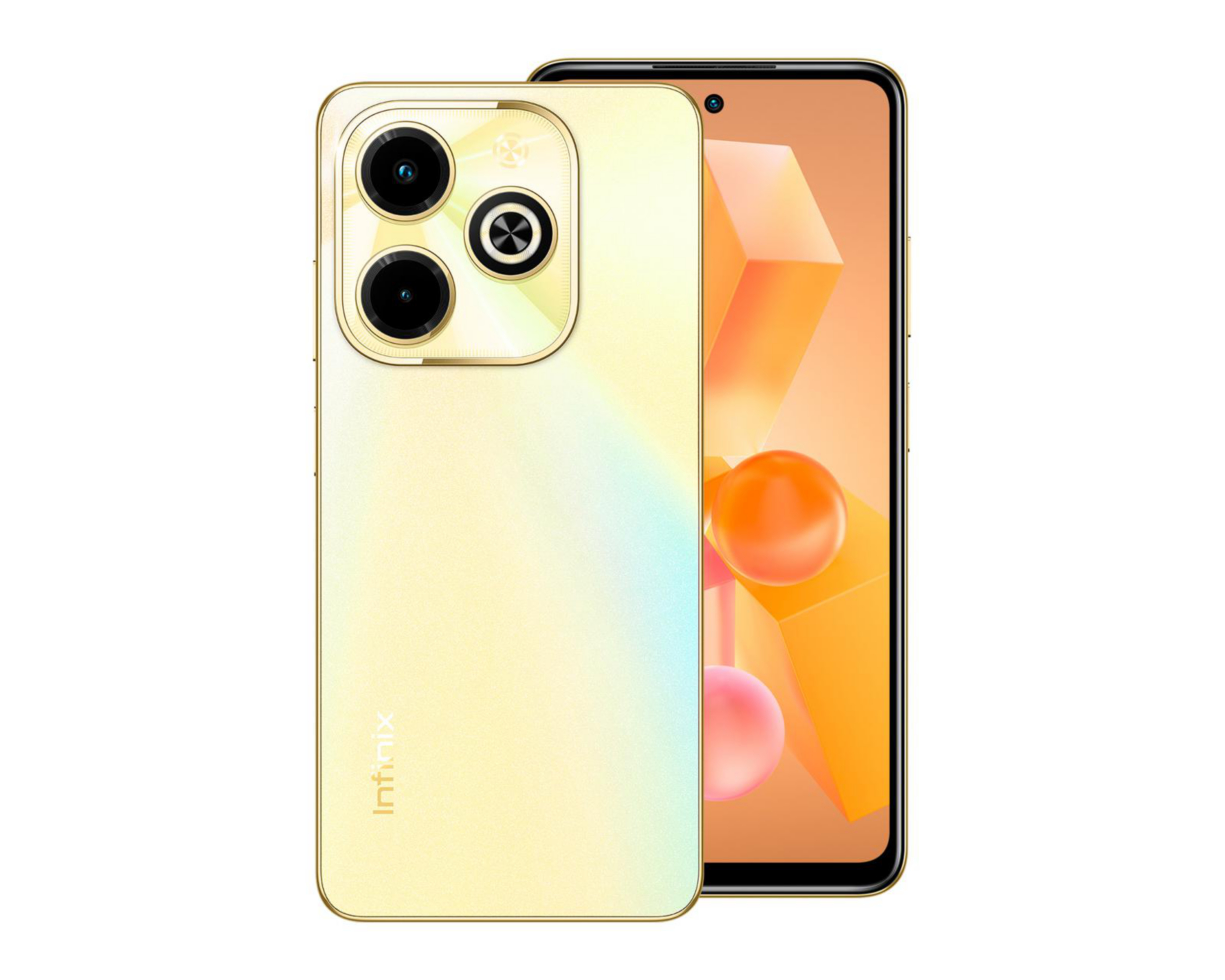 Celular Infinix Desbloqueado Hot 40i 128 GB Dorado