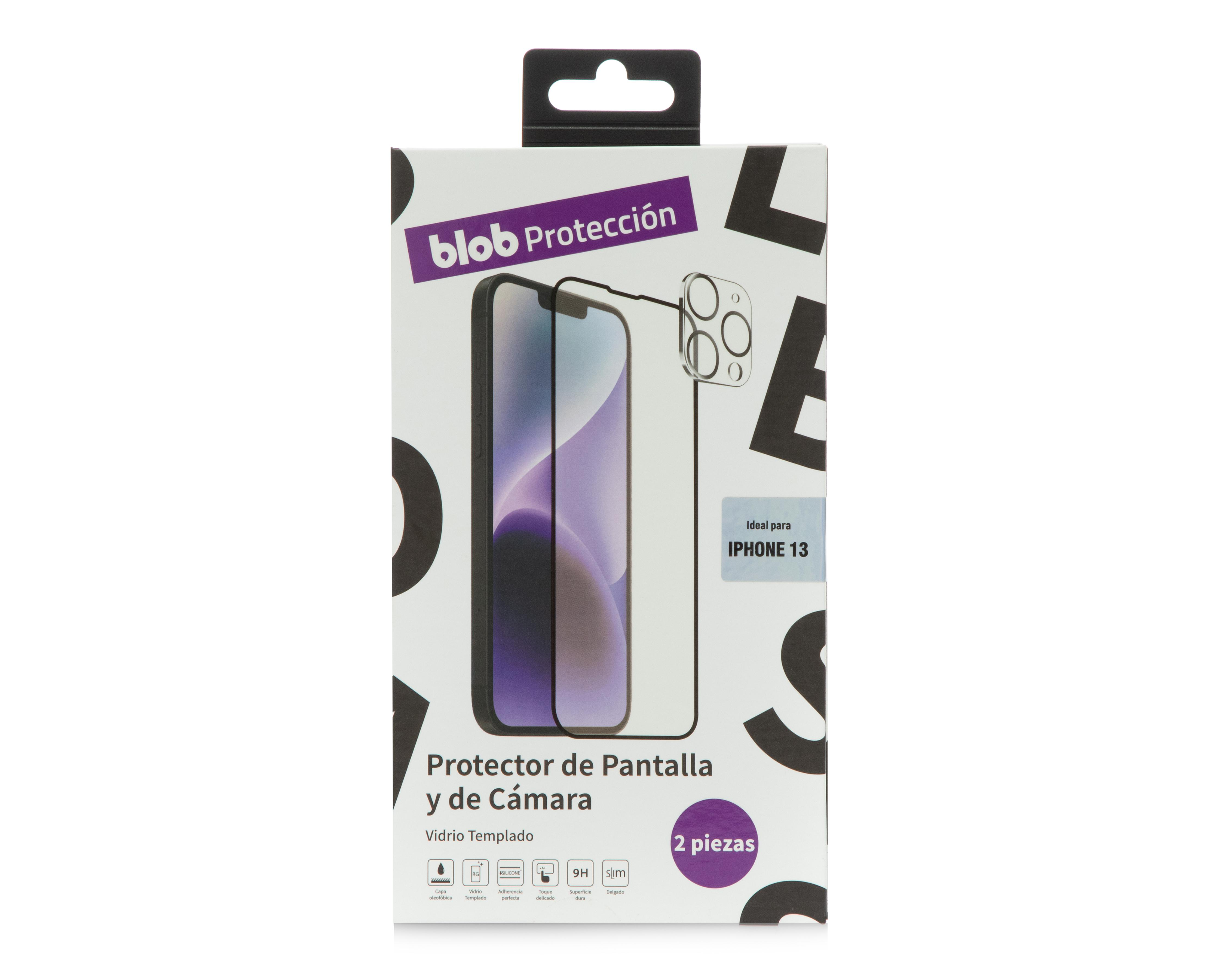 Foto 2 pulgar | Protector de Pantalla Blob para iPhone 13