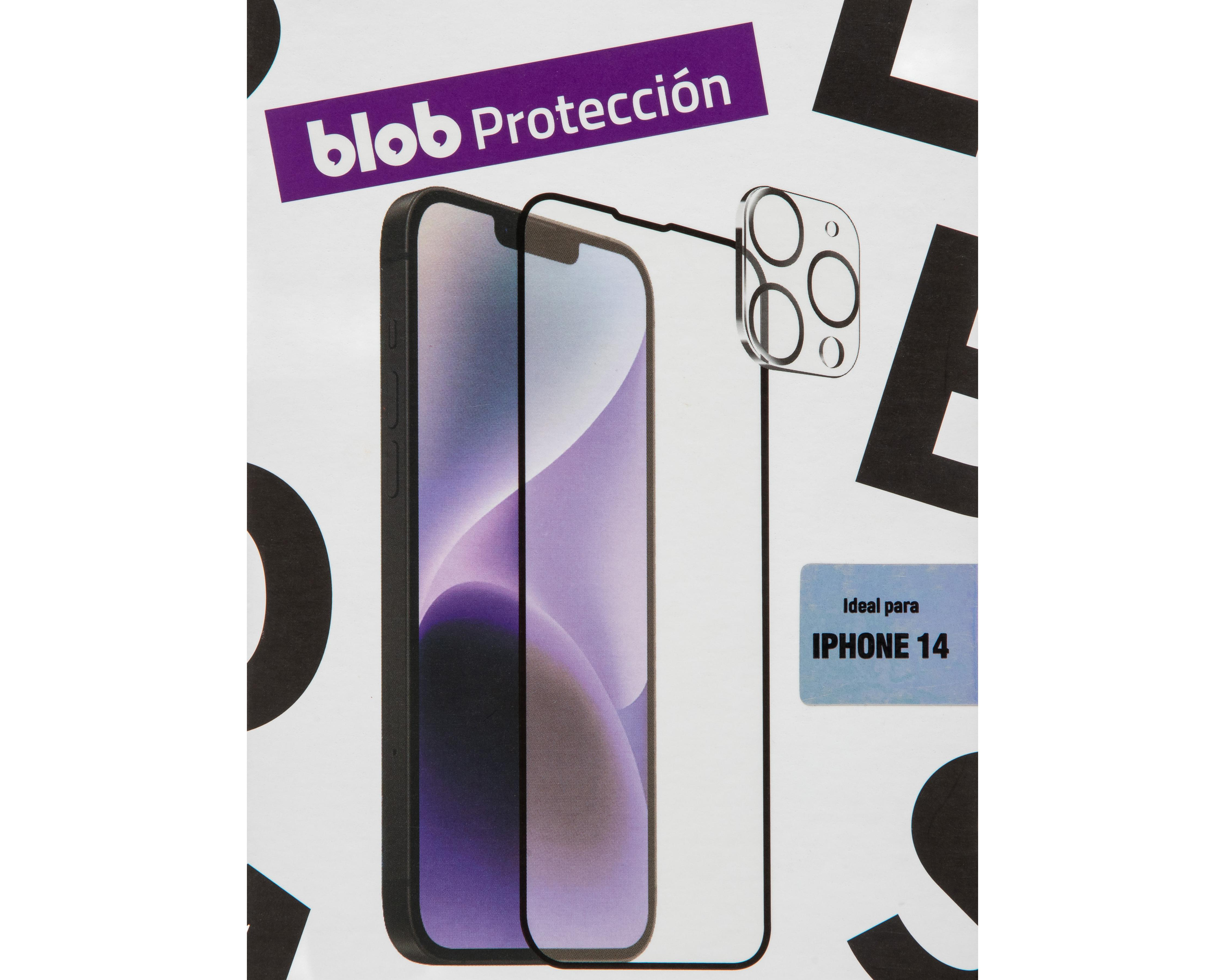 Foto 4 pulgar | Protector de Pantalla Blob para iPhone 14