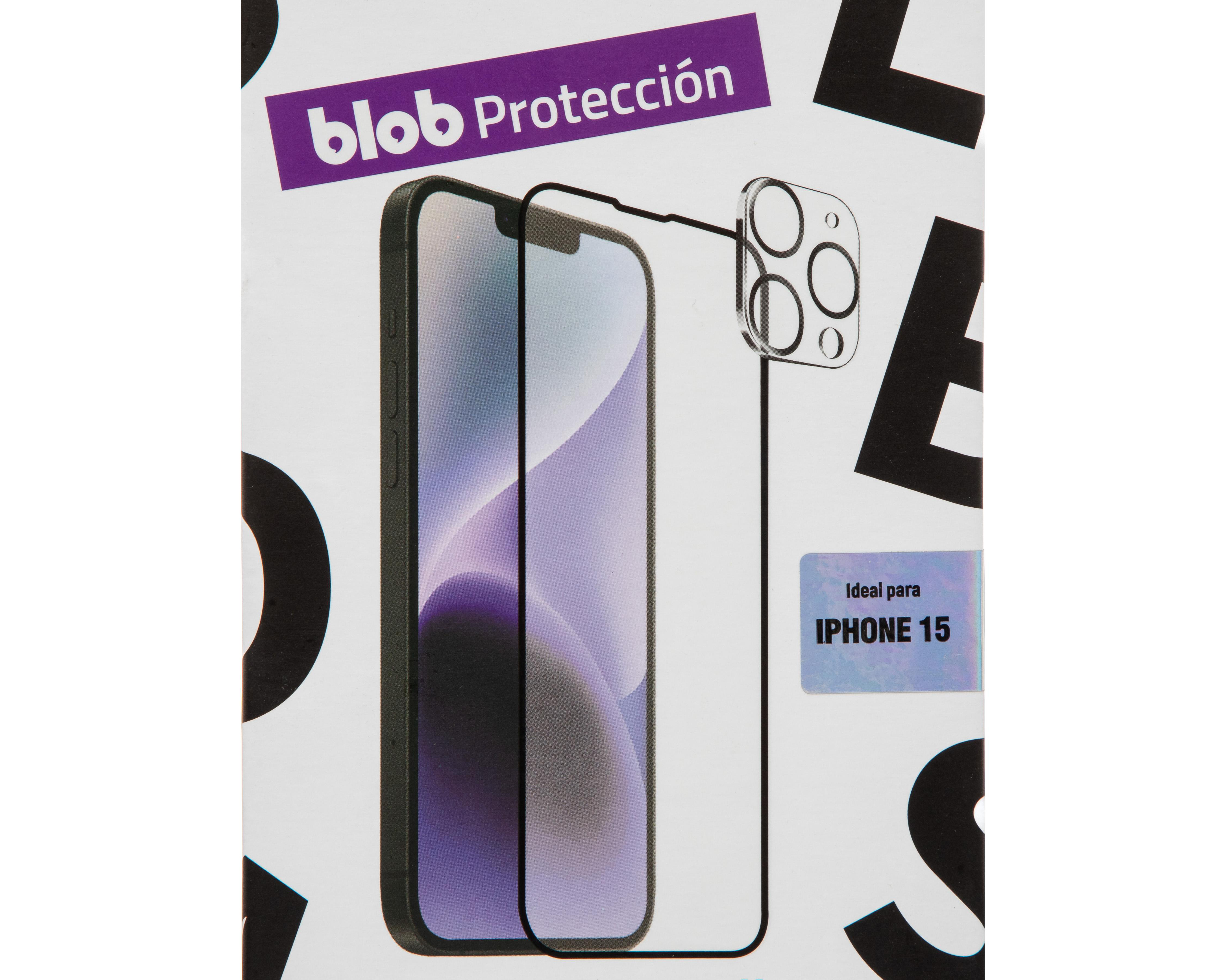 Foto 4 pulgar | Protector de Pantalla Blob para iPhone 15