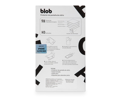 Foto 2 | Protector de Pantalla Blob para iPhone 15 Pro Max