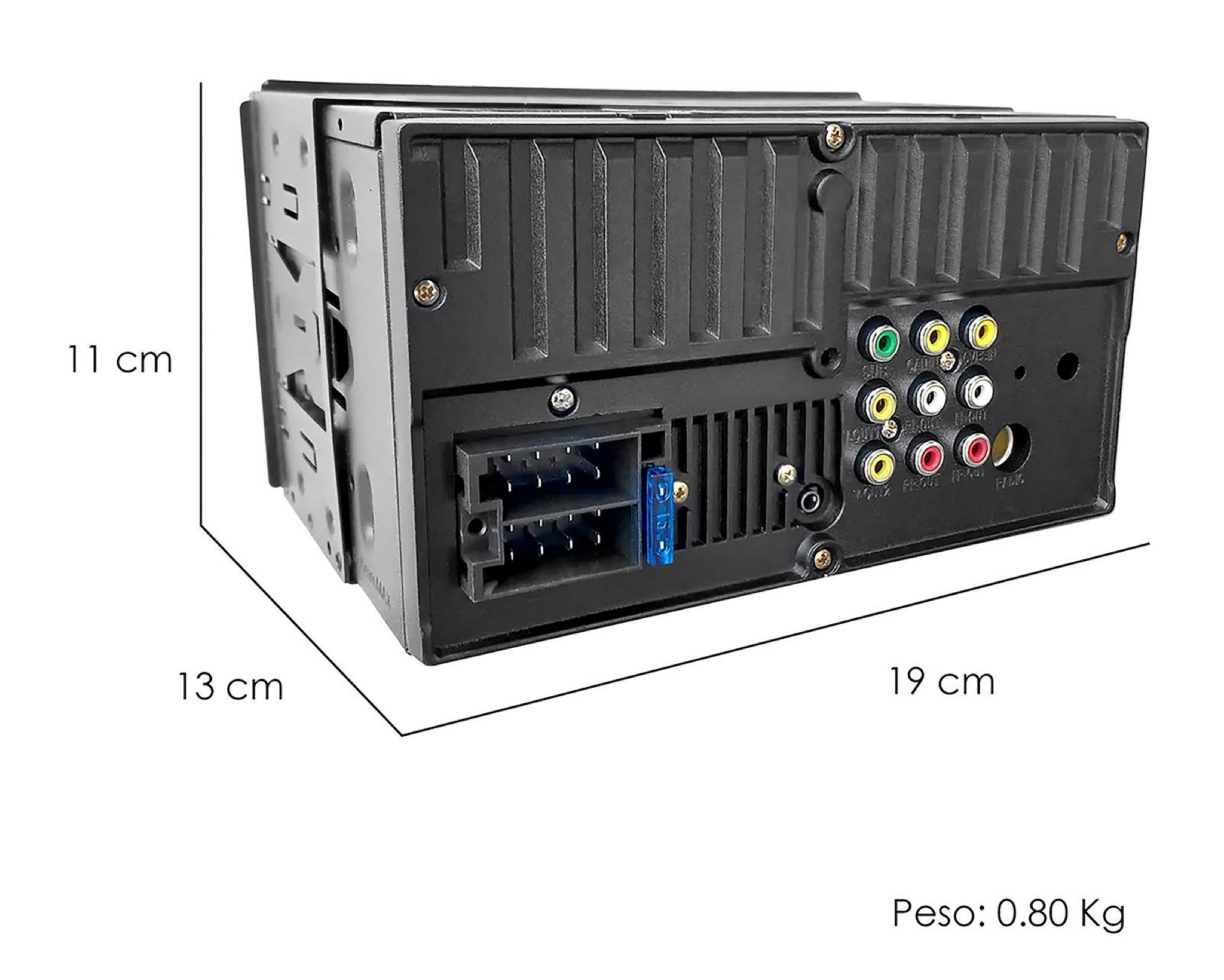 Foto 6 | Autoestereo Steelpro Multimedia XZR PRO 7851 de 7" Bluetooth Negro