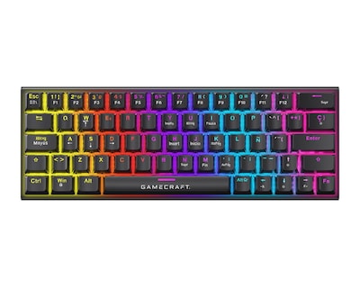 Foto 1 | Teclado Gamer Alámbrico Gamecraft Tritium T100