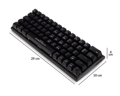 Foto 7 | Teclado Gamer Alámbrico Gamecraft Tritium T100