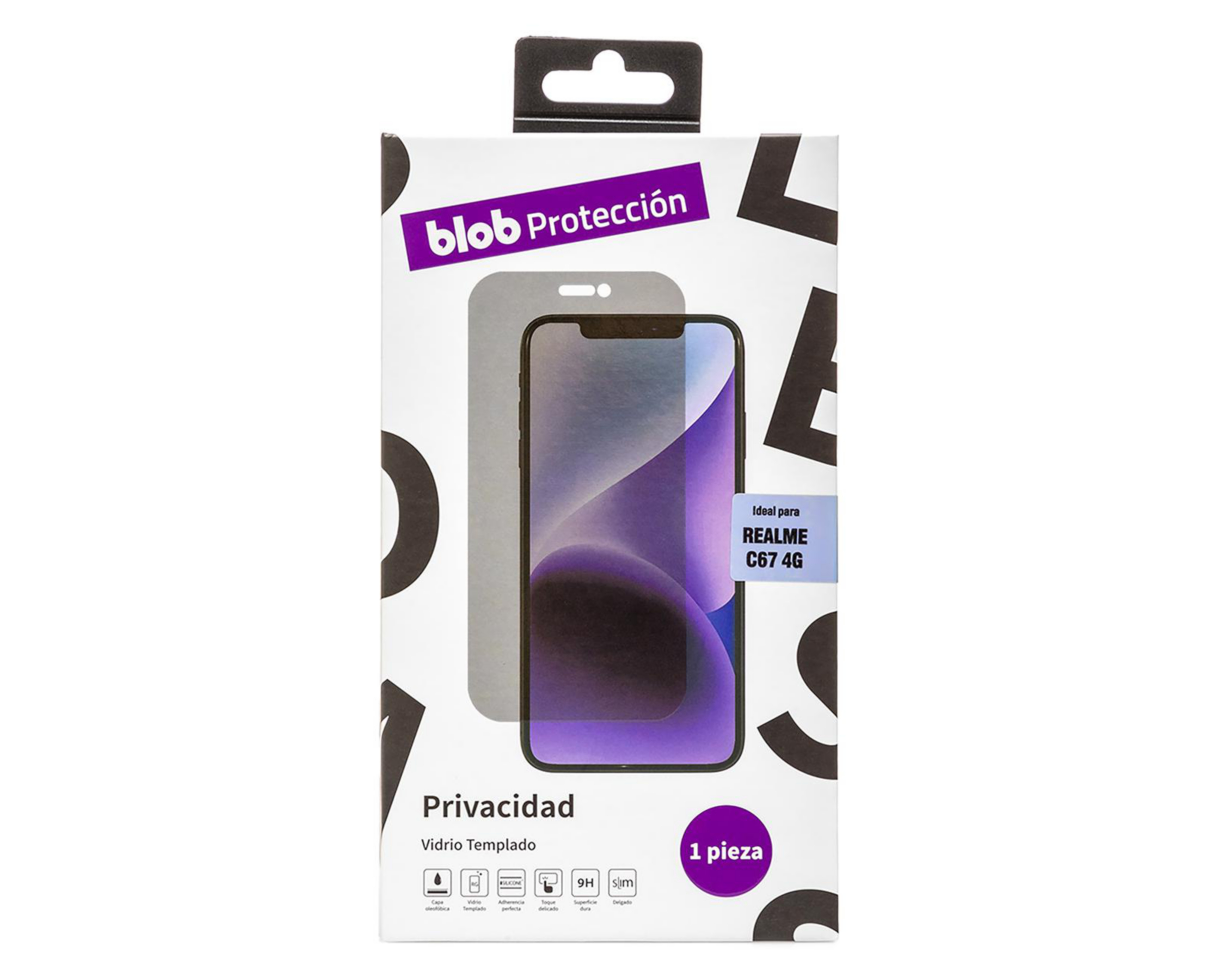 Foto 2 pulgar | Protector de Pantalla Blob para Realme C67 4G