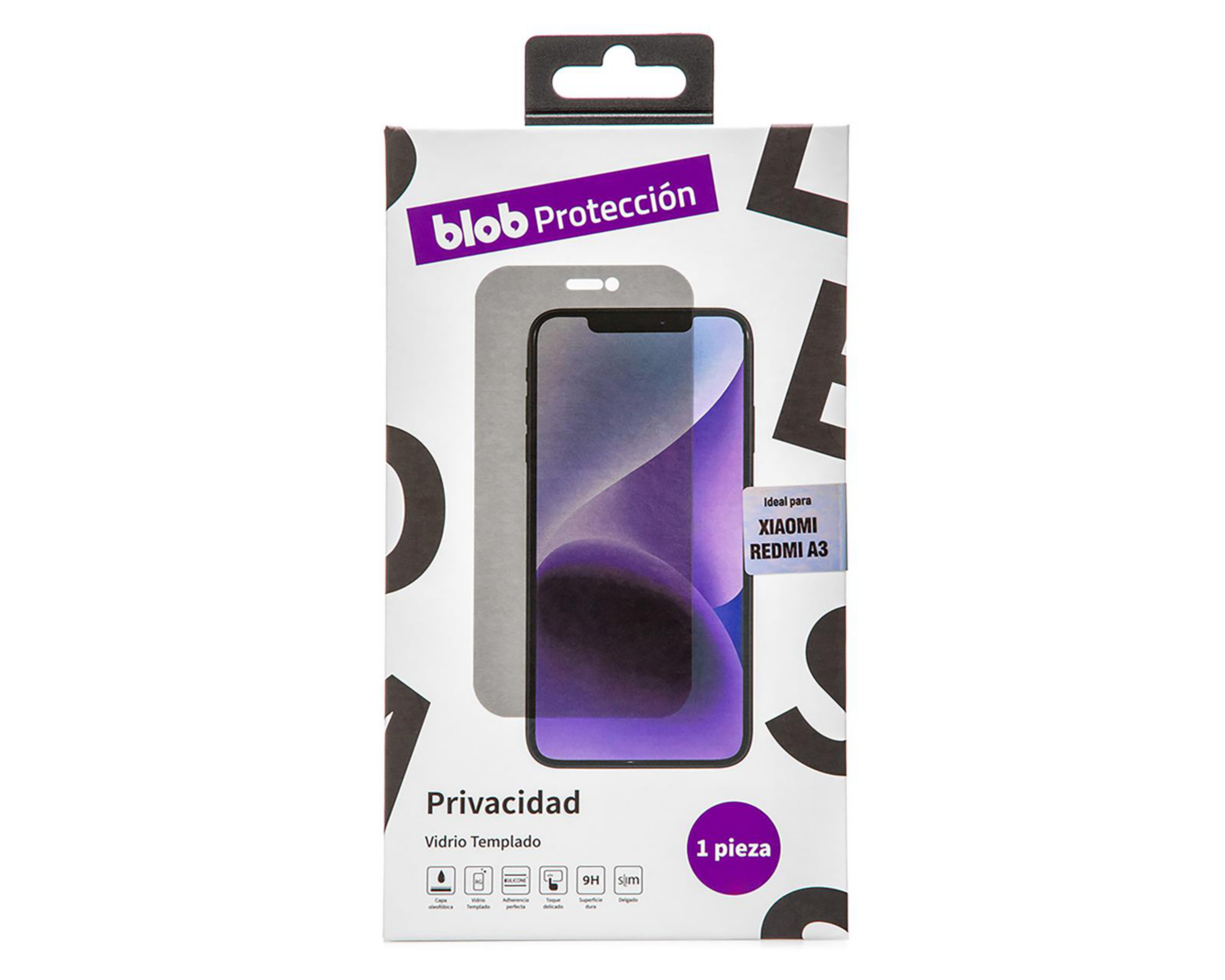 Foto 2 pulgar | Protector de Pantalla Blob para Xiaomi Redmi A3