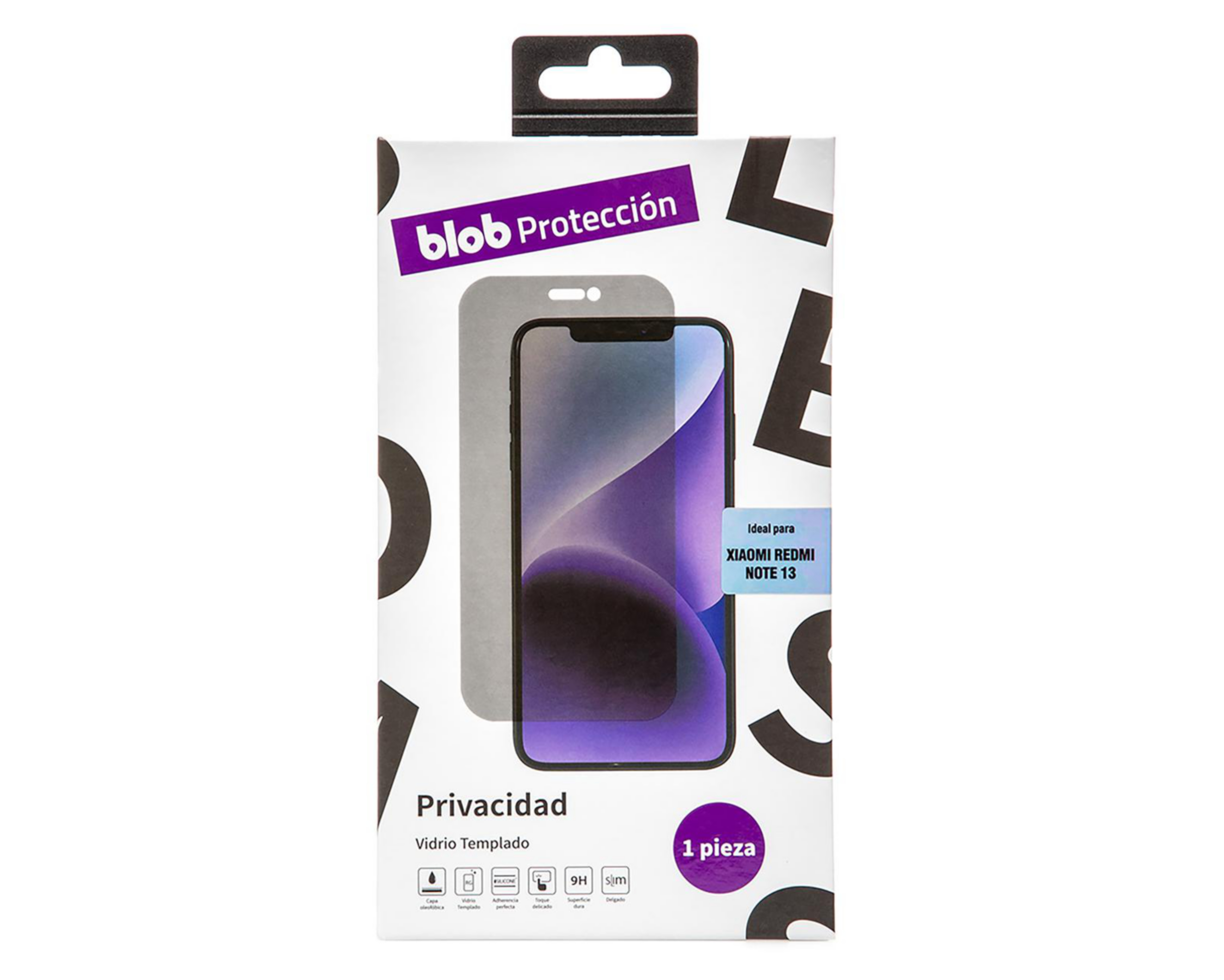 Foto 2 pulgar | Protector de Pantalla Blob para Xiaomi Redmi Note 13