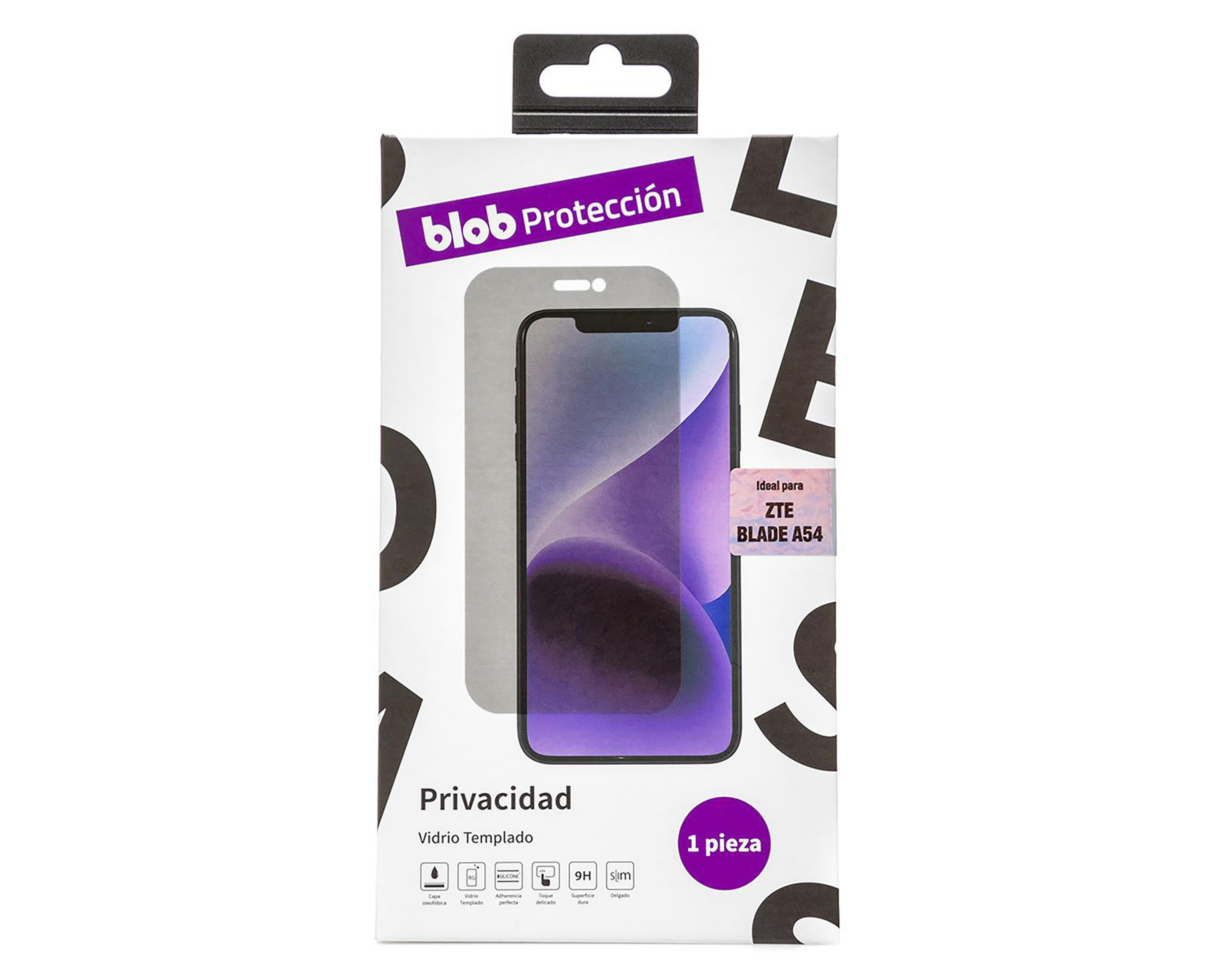 Foto 2 pulgar | Protector de Pantalla Blob para ZTE Blade A54