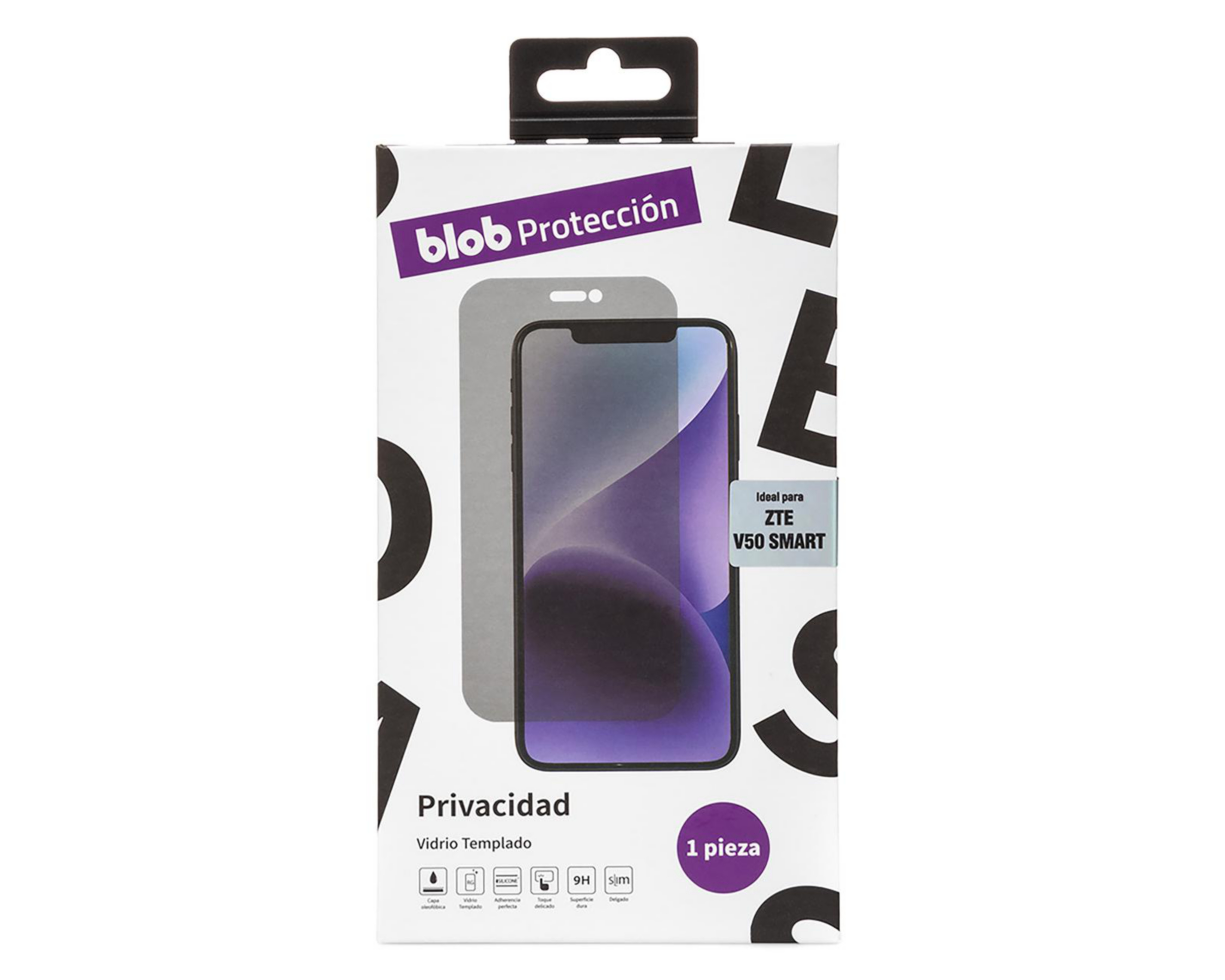 Foto 2 pulgar | Protector de Pantalla Blob para ZTE V50 Smart