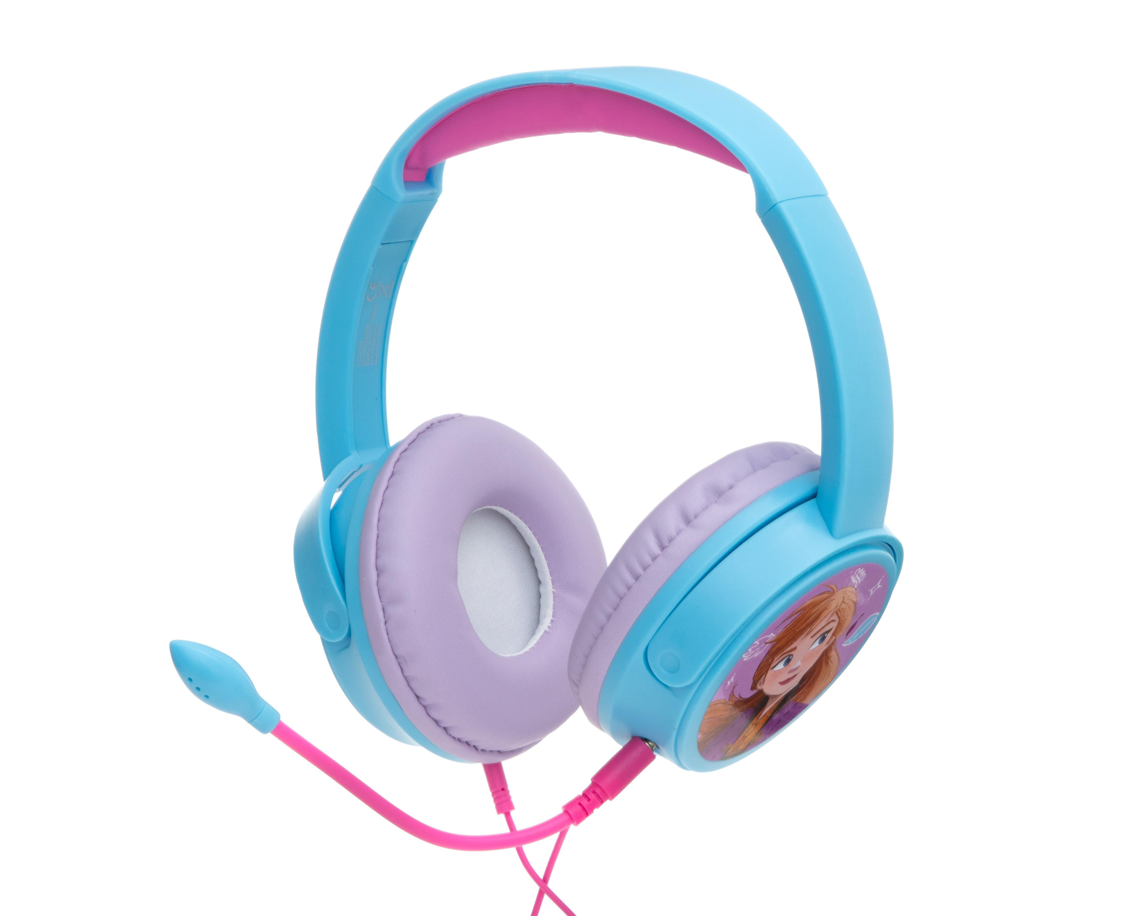 Audífonos de Diadema Alámbricos Disney Frozen con Micrófono Desplegable $179