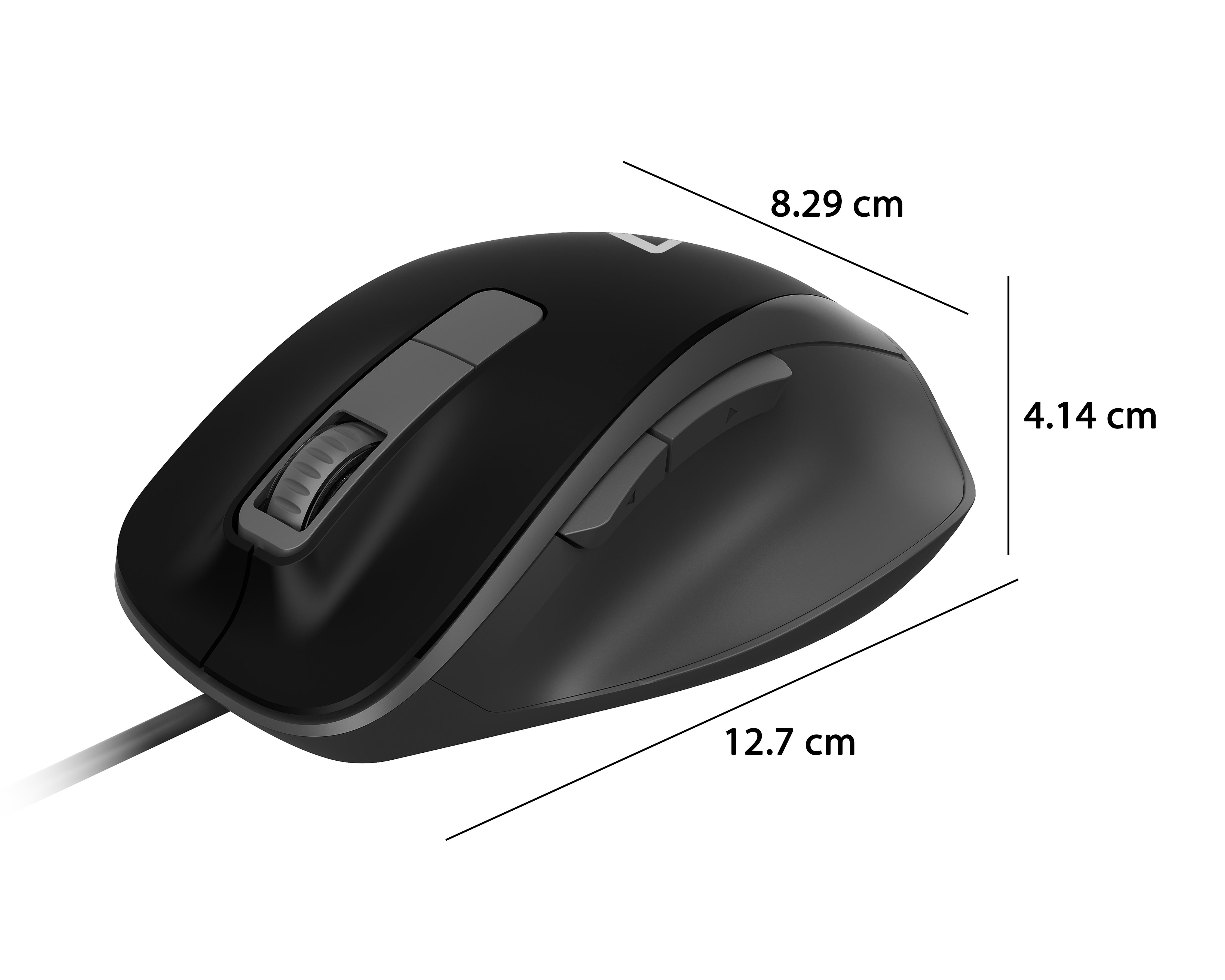 Foto 6 | Mouse Alámbrico Novotek MA-130