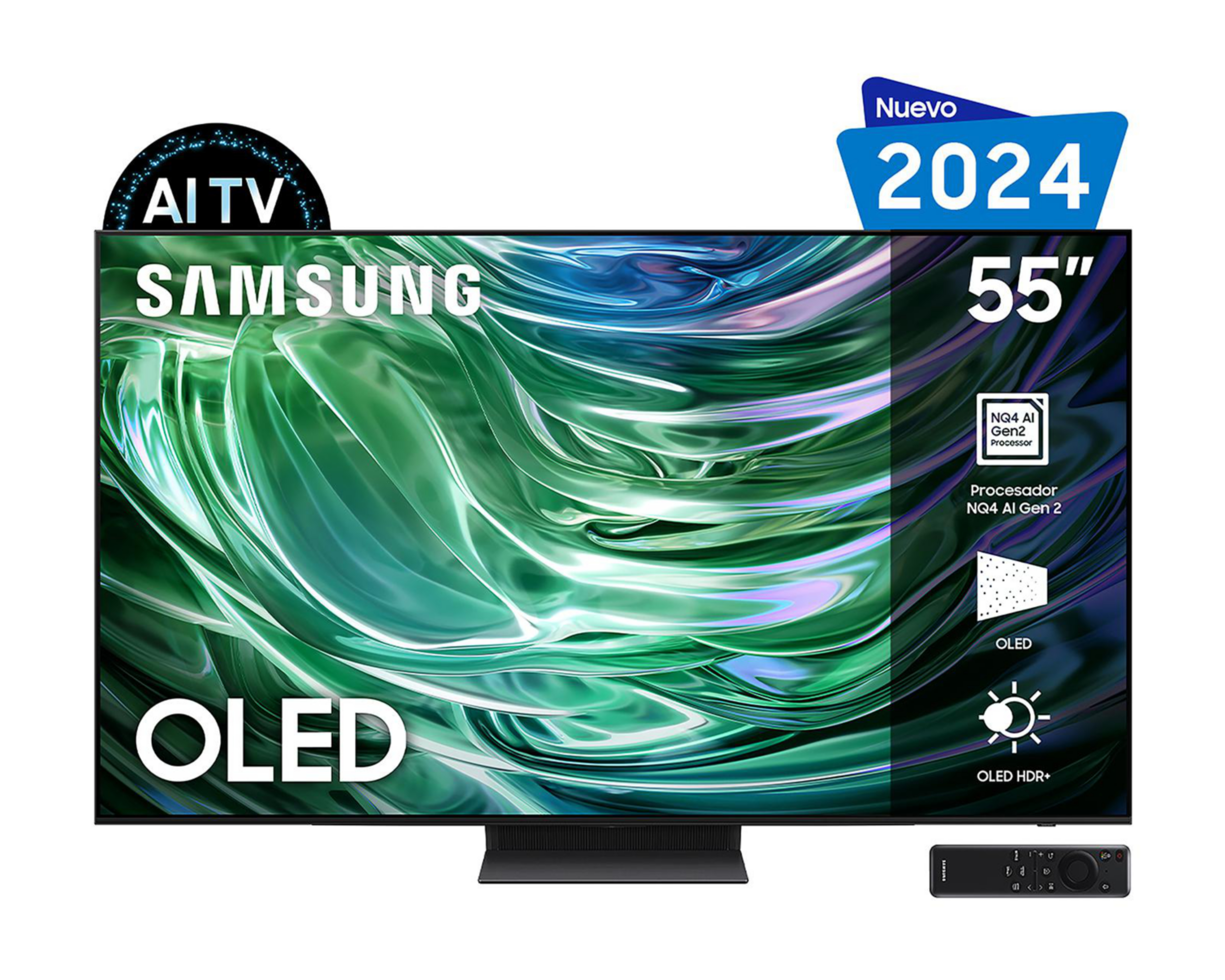 Foto 2 pulgar | Pantalla Smart TV Samsung OLED 55" HDR Pro QN55S90DAFXZX