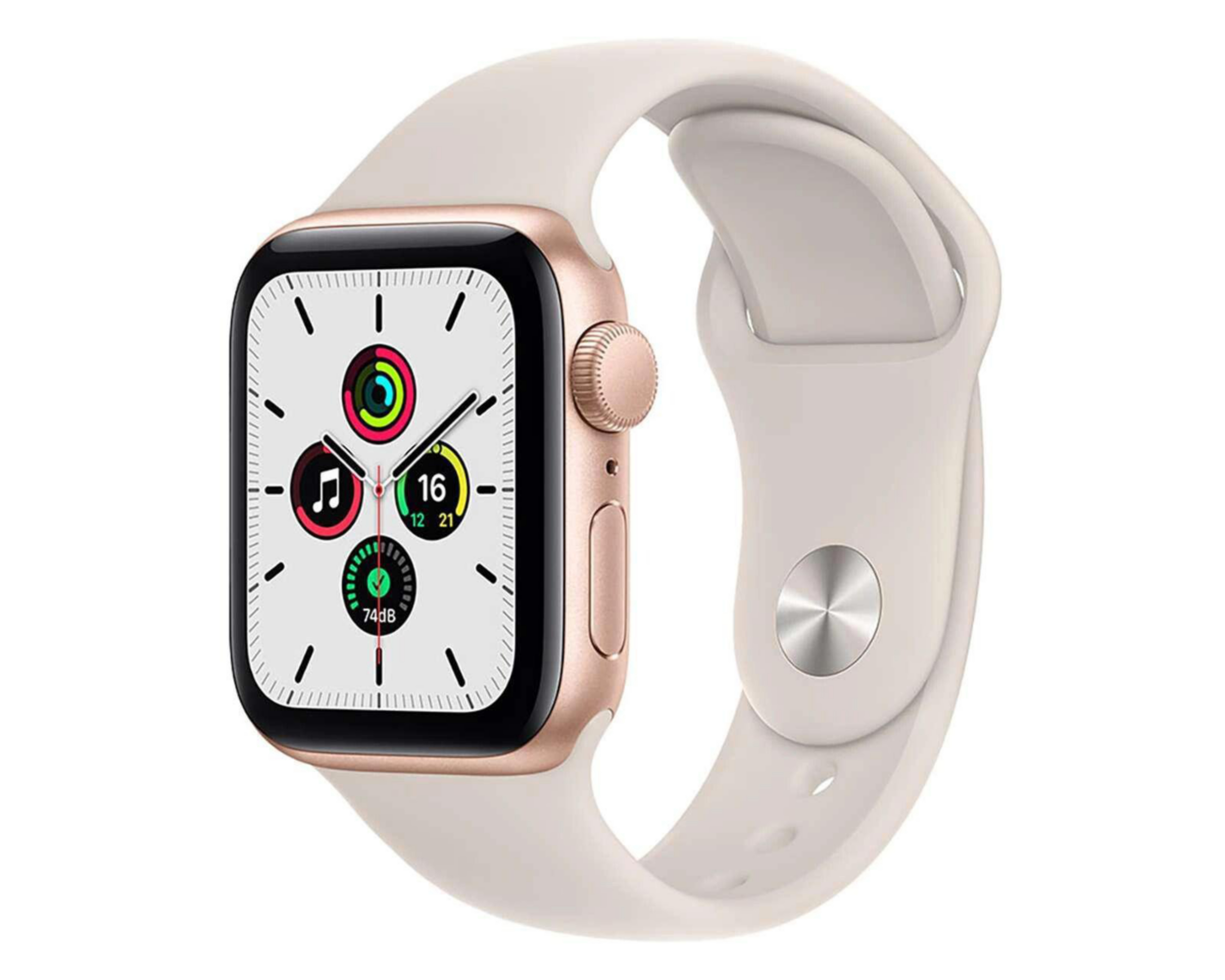 Foto 2 pulgar | Apple Watch SE 40 mm Blanco Estrella