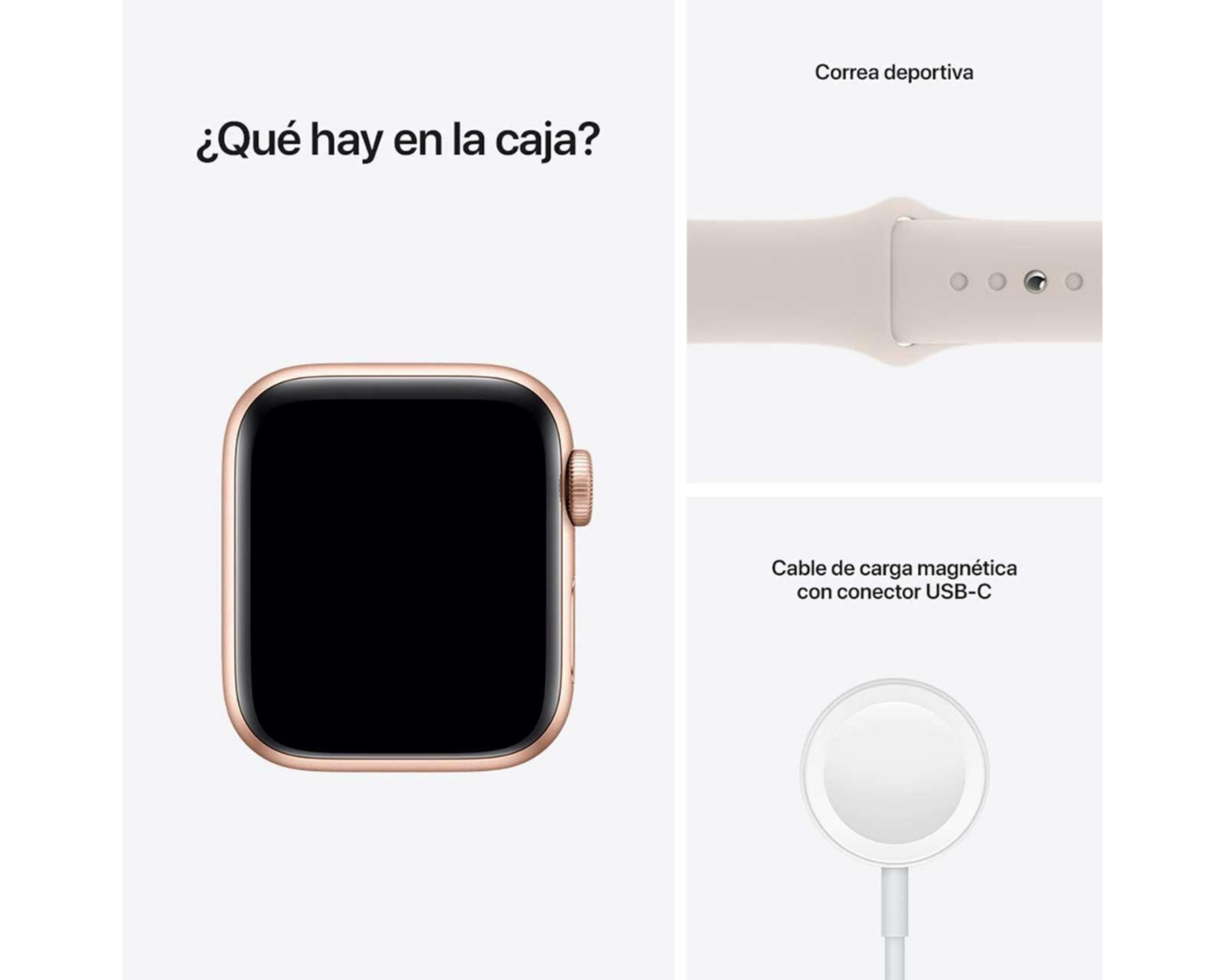 Foto 5 pulgar | Apple Watch SE 40 mm Blanco Estrella