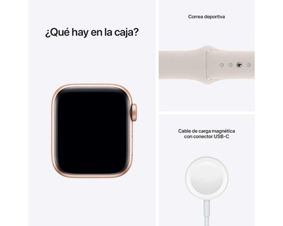 Foto 4 | Apple Watch SE 40 mm Blanco Estrella