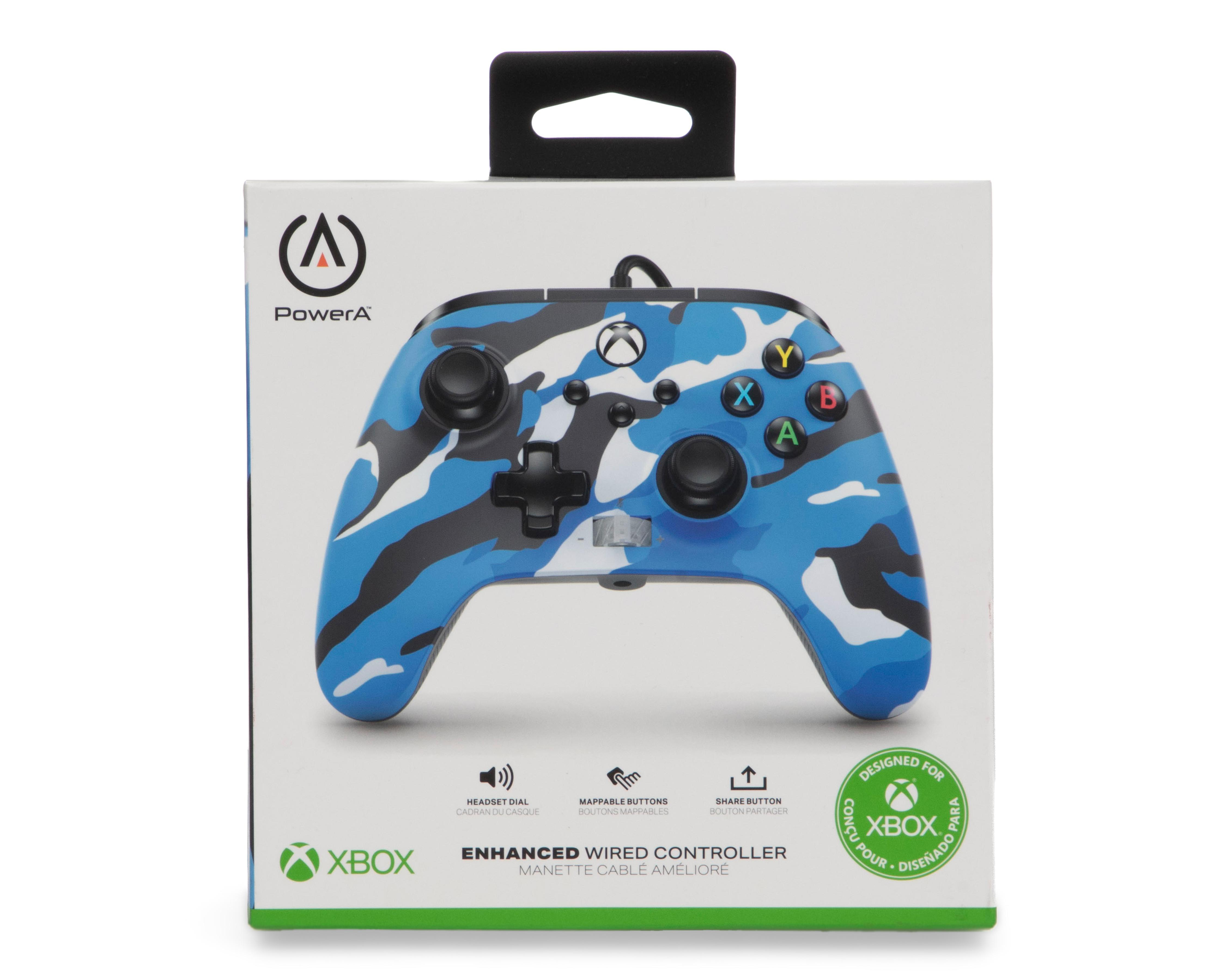 Control Alámbrico para XBox Power A ACC XBX Azul $999