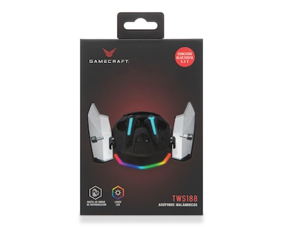 Foto 4 | Audífonos True Wireless Gamecraft con Luces Led TWS188