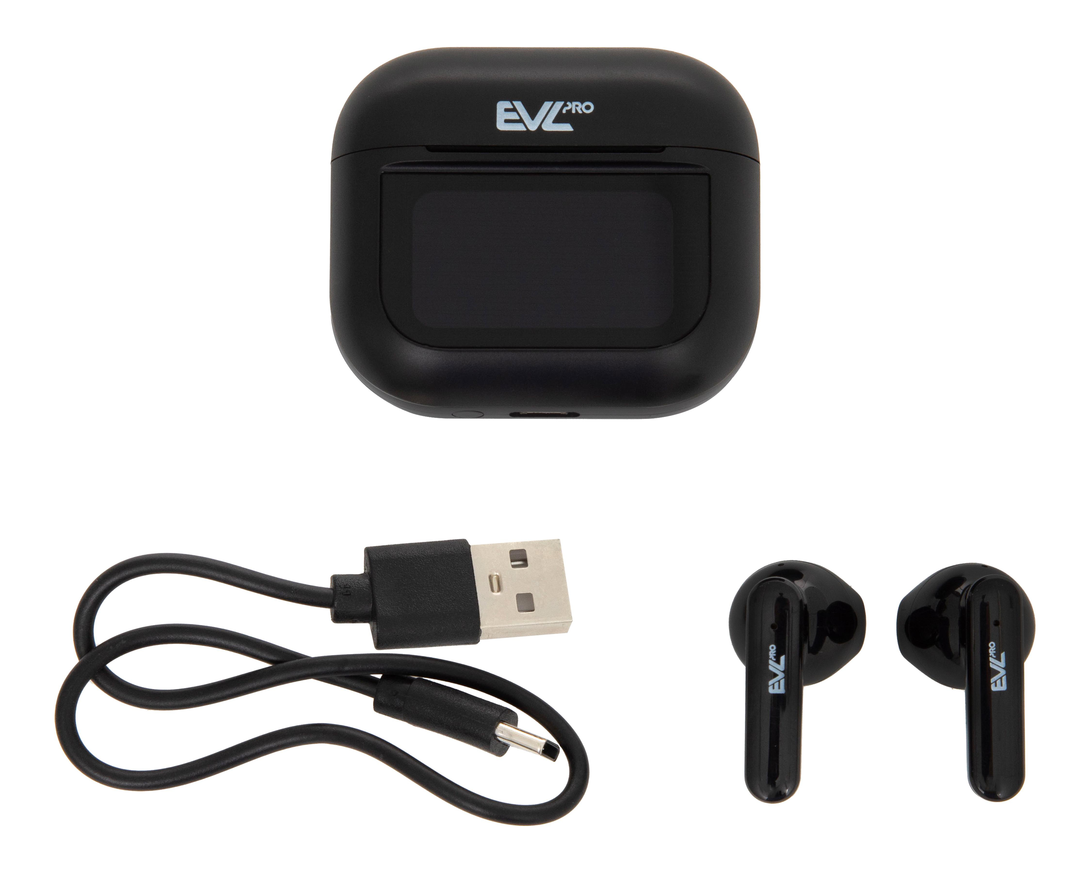 Foto 4 pulgar | Audífonos True Wireless EVL Pro con Pantalla Táctil L04